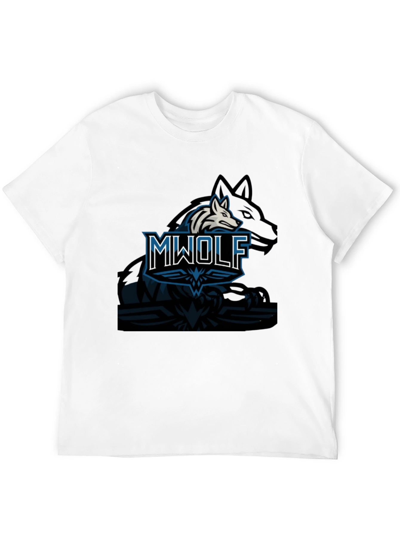 MWOLF Graphic T-Shirt - Black Casual Wear