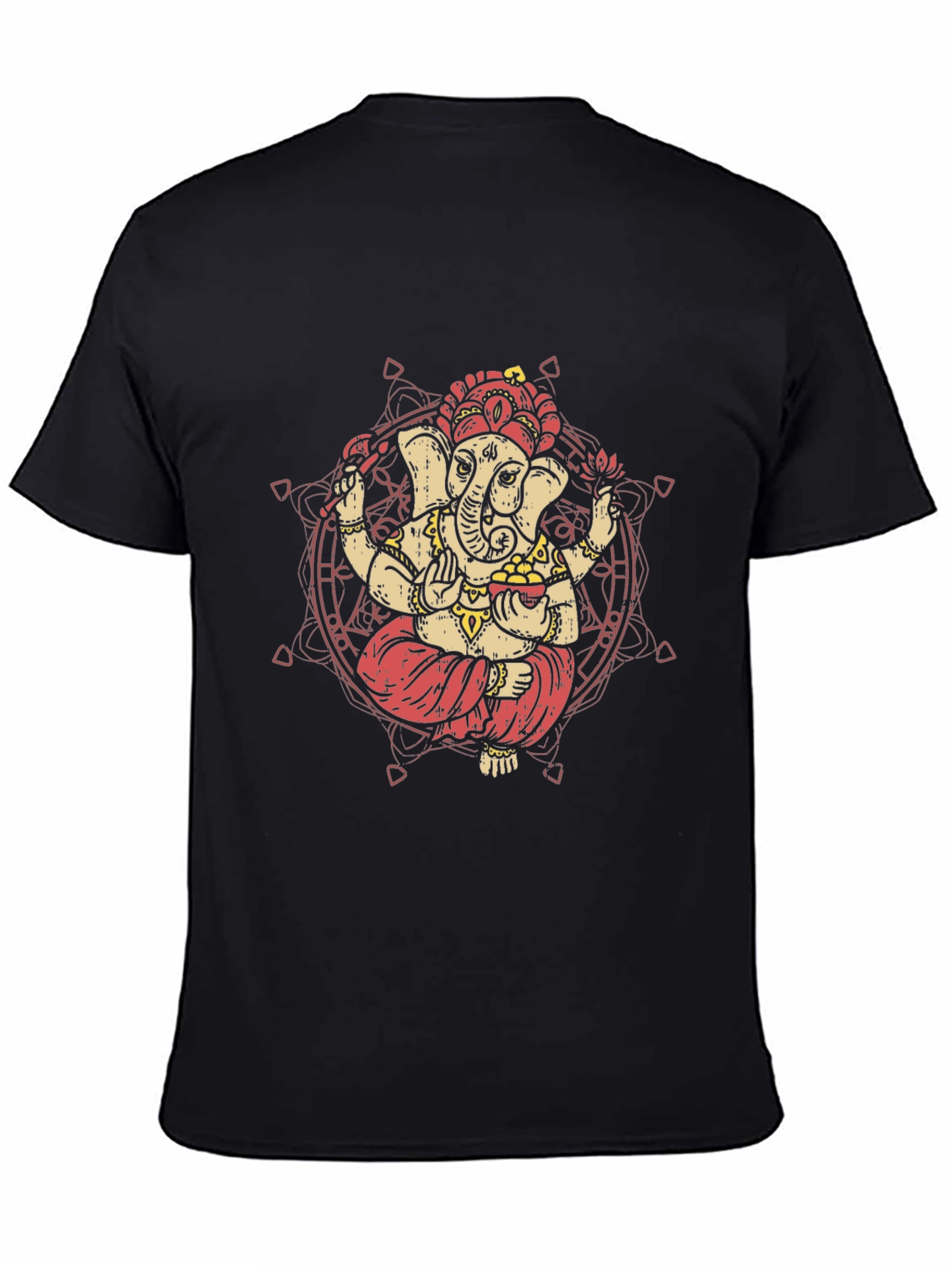 Ganesh Graphic Tee - Premium Cotton Blend