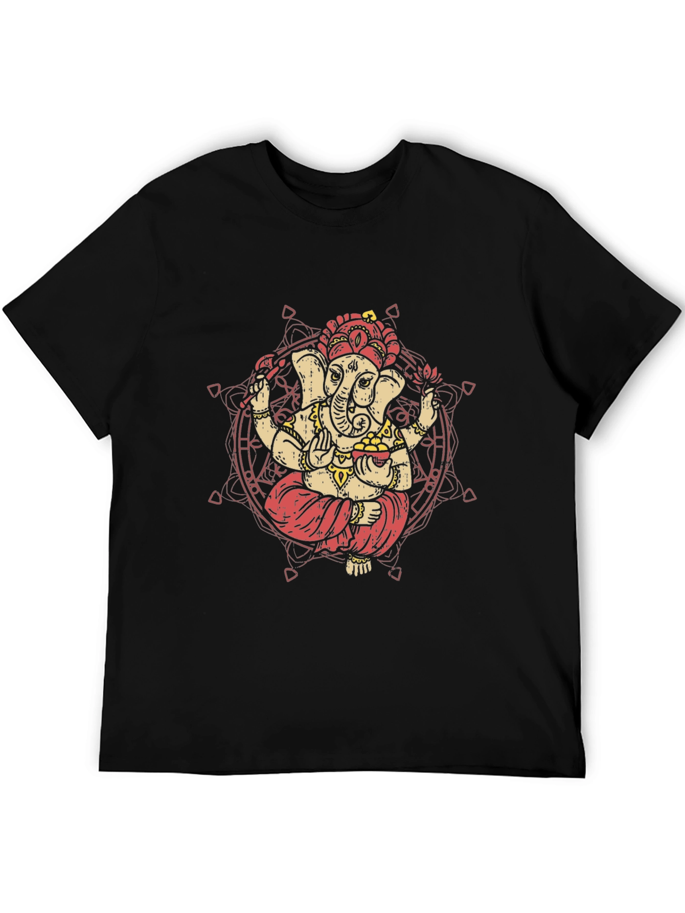 Ganesh Graphic Tee - Premium Cotton Blend