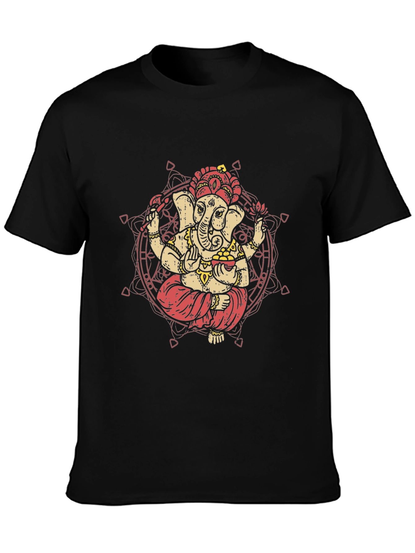 Ganesh Graphic Tee - Premium Cotton Blend