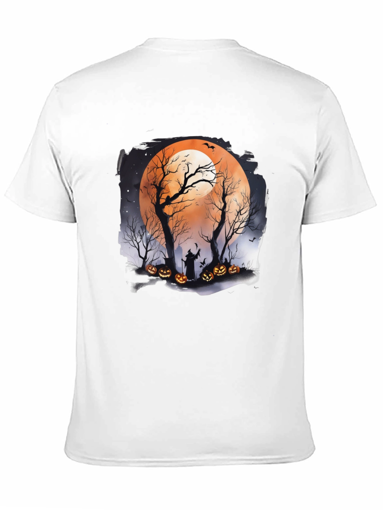Halloween Moon Witch T-Shirt