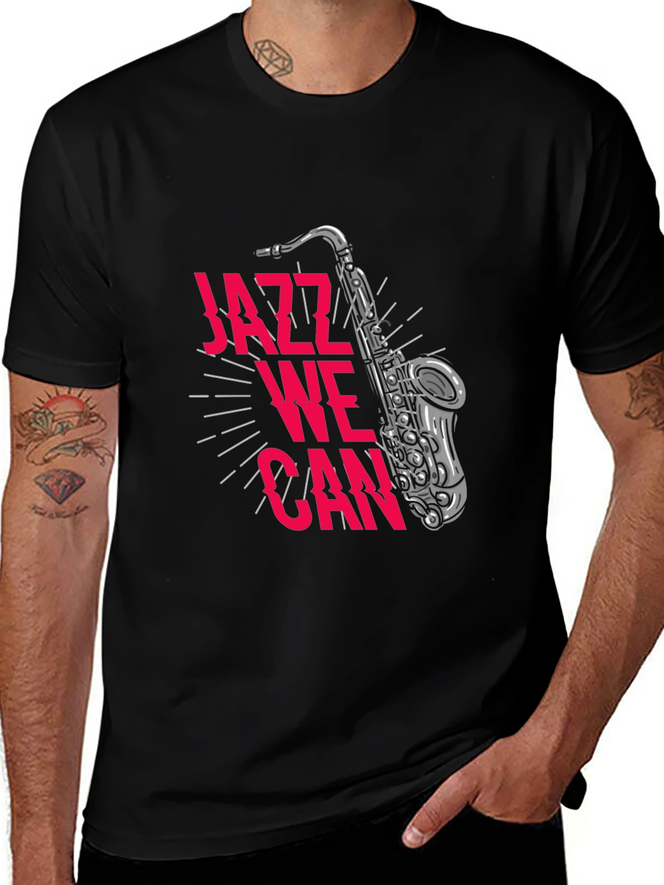 Jazz We Can T-Shirt - Music Lover Tee