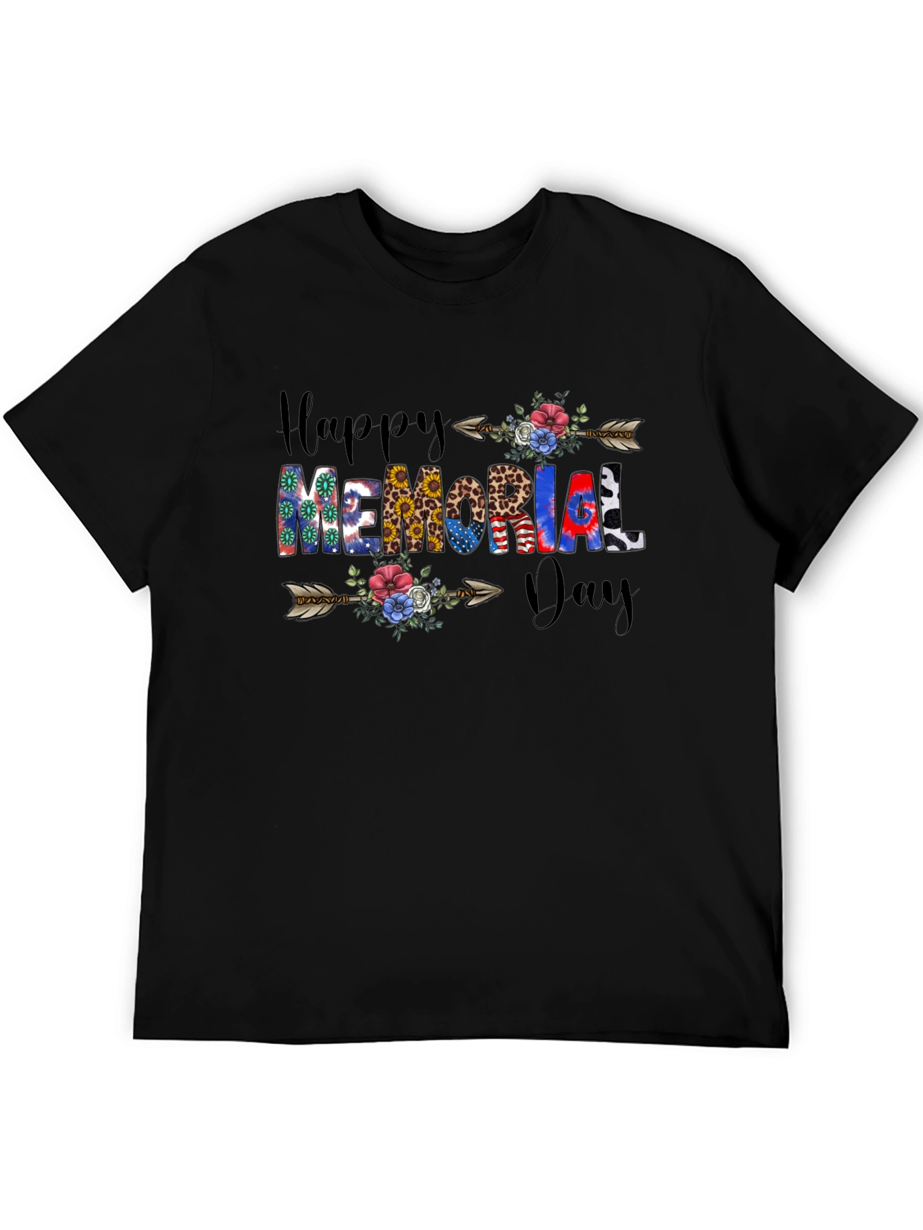 Happy Memorial Day Arrow T-Shirt