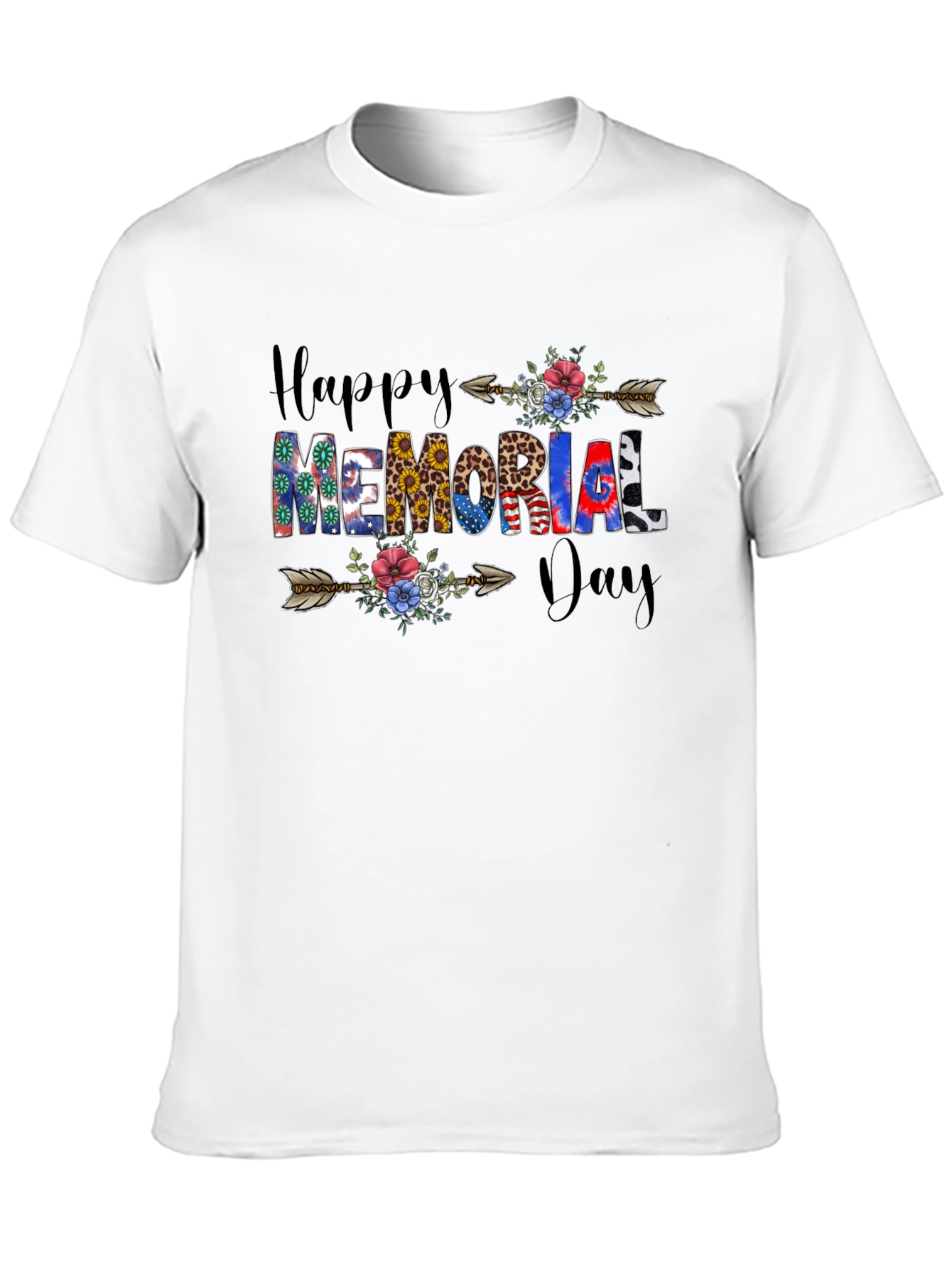 Happy Memorial Day Arrow T-Shirt