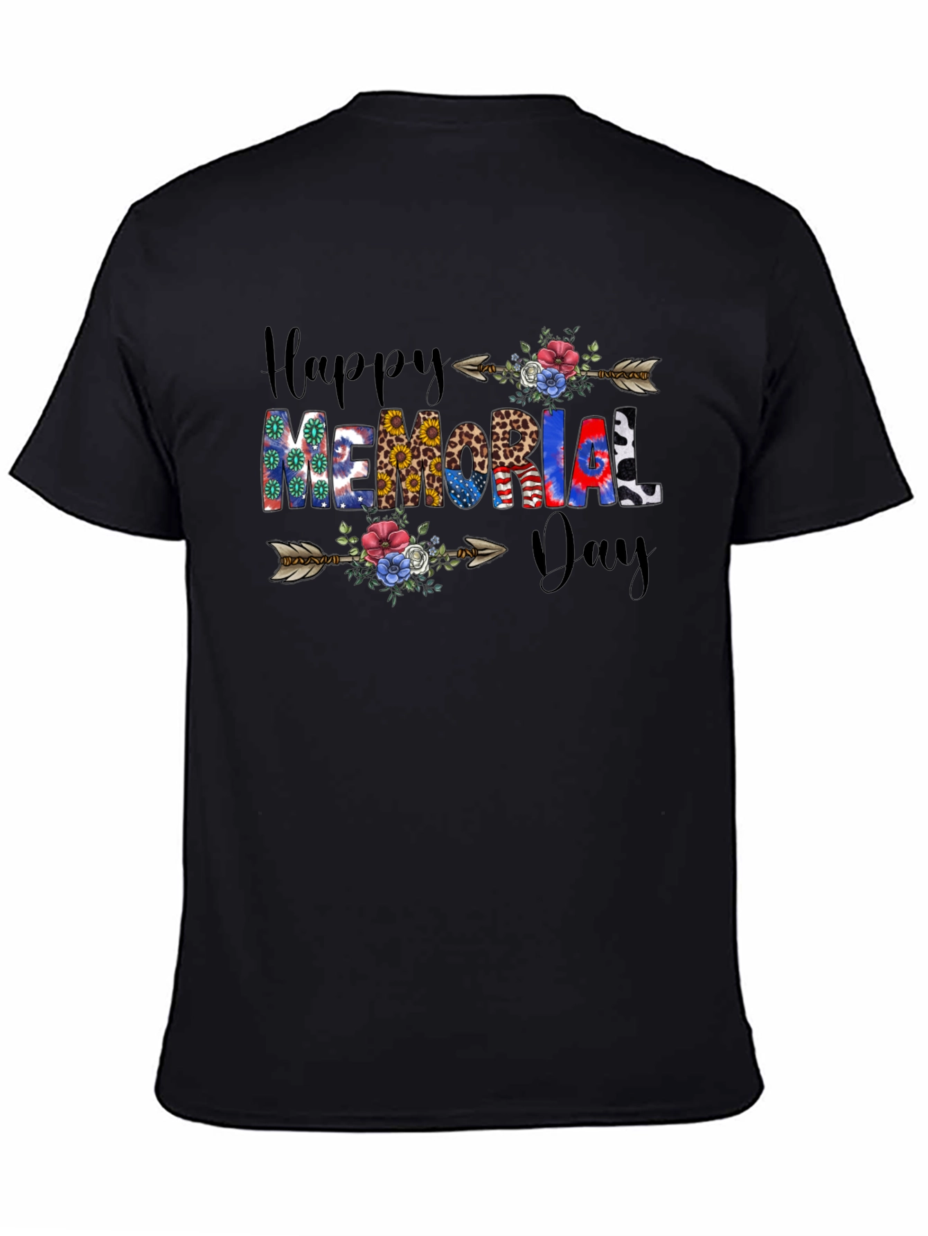 Happy Memorial Day Arrow T-Shirt