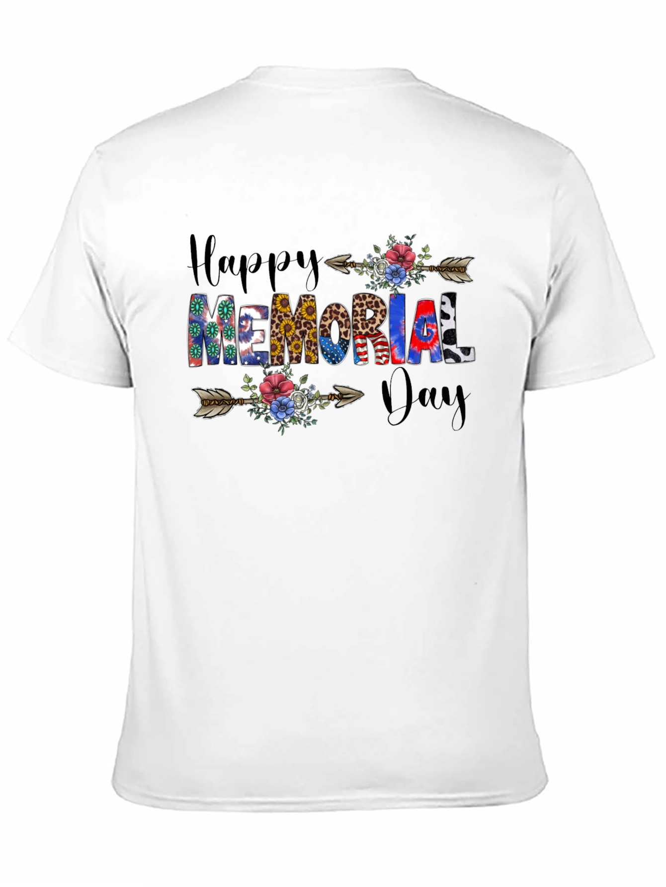 Happy Memorial Day Arrow T-Shirt