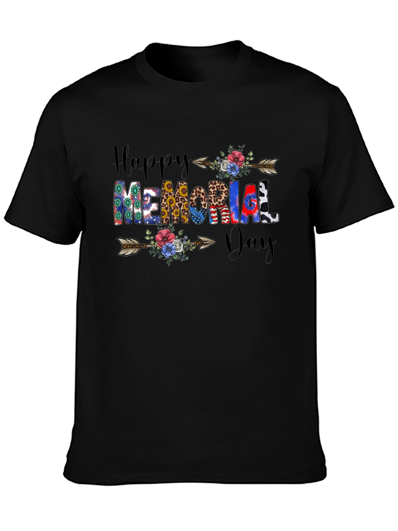 Happy Memorial Day Arrow T-Shirt