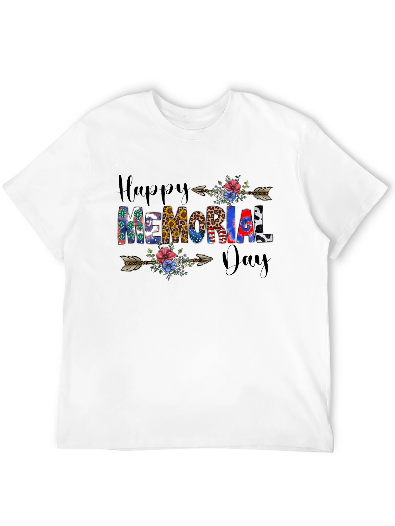 Happy Memorial Day Arrow T-Shirt