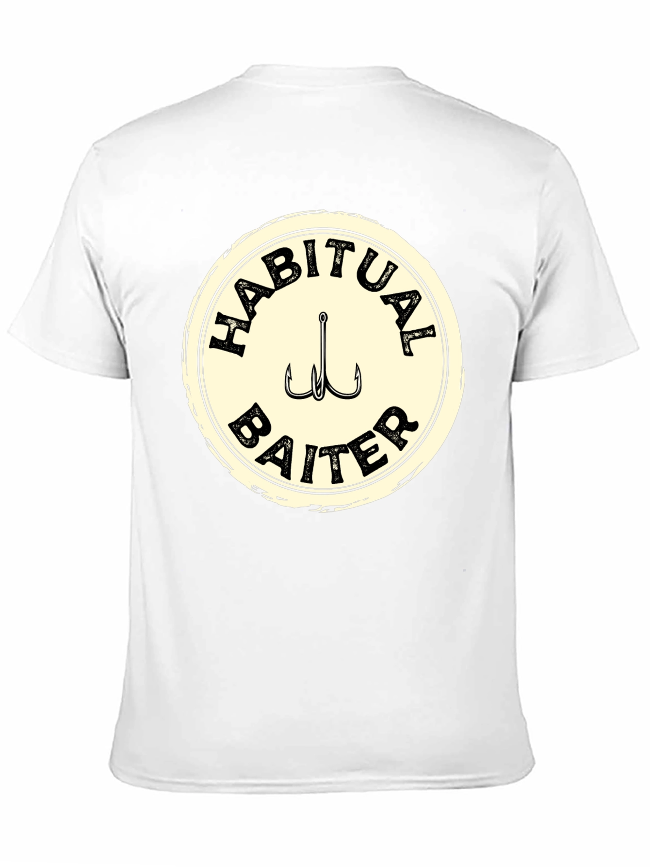 Habitual Baiter Fishing T-Shirt - Black