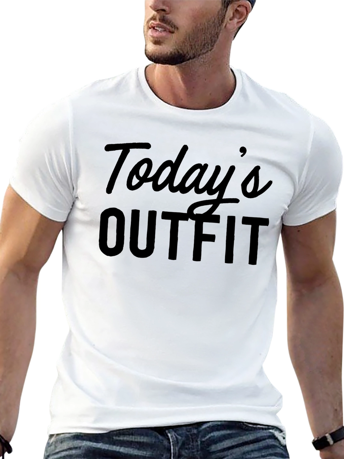 Todays Outfit T-Shirt - Funny Slogan Tee