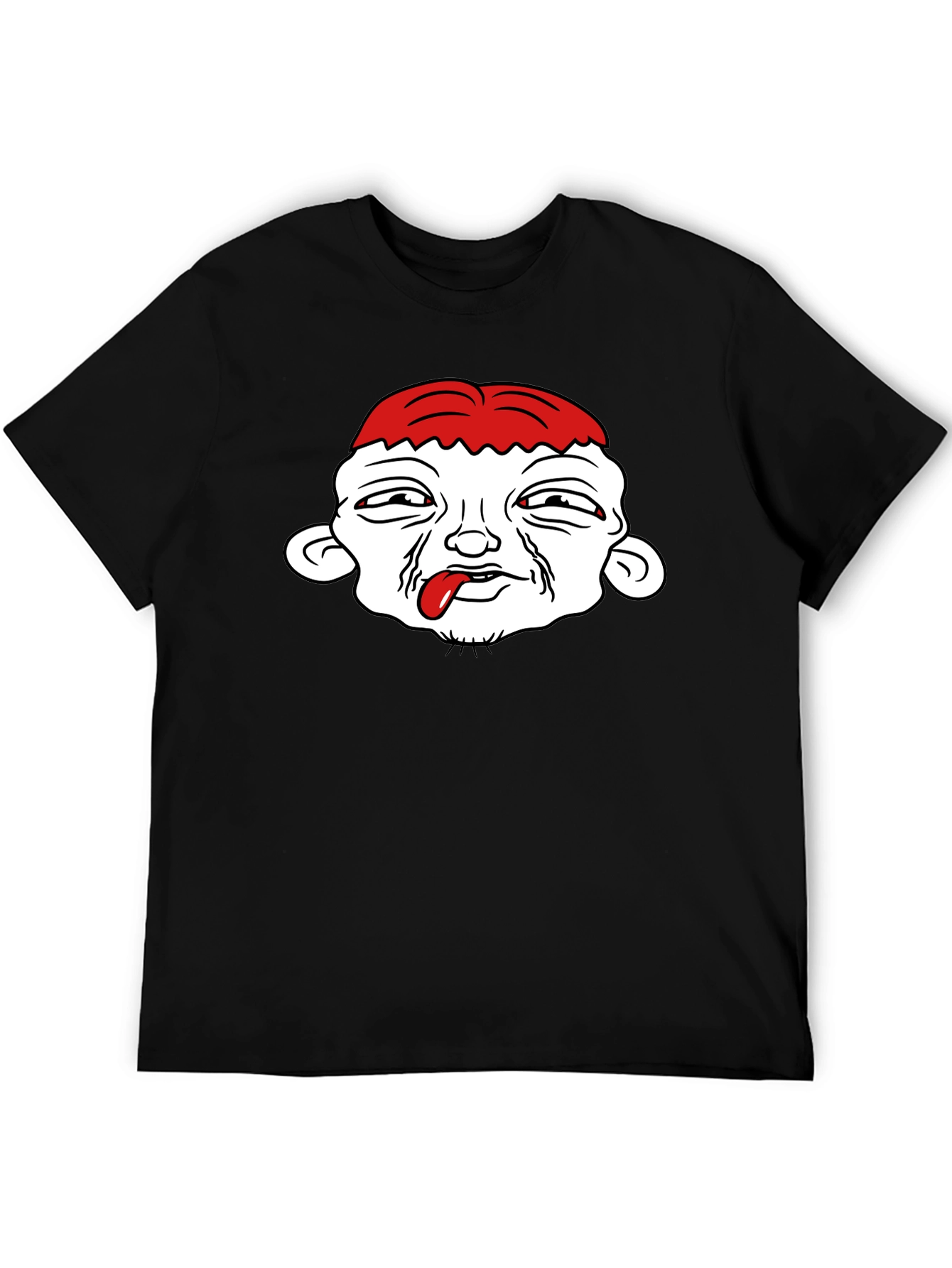 Funny Brain Cartoon Graphic T-Shirt