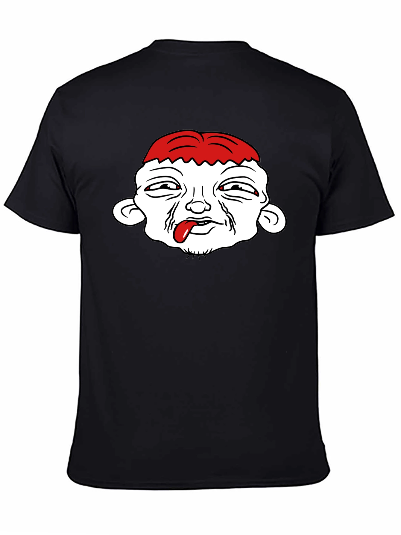 Funny Brain Cartoon Graphic T-Shirt