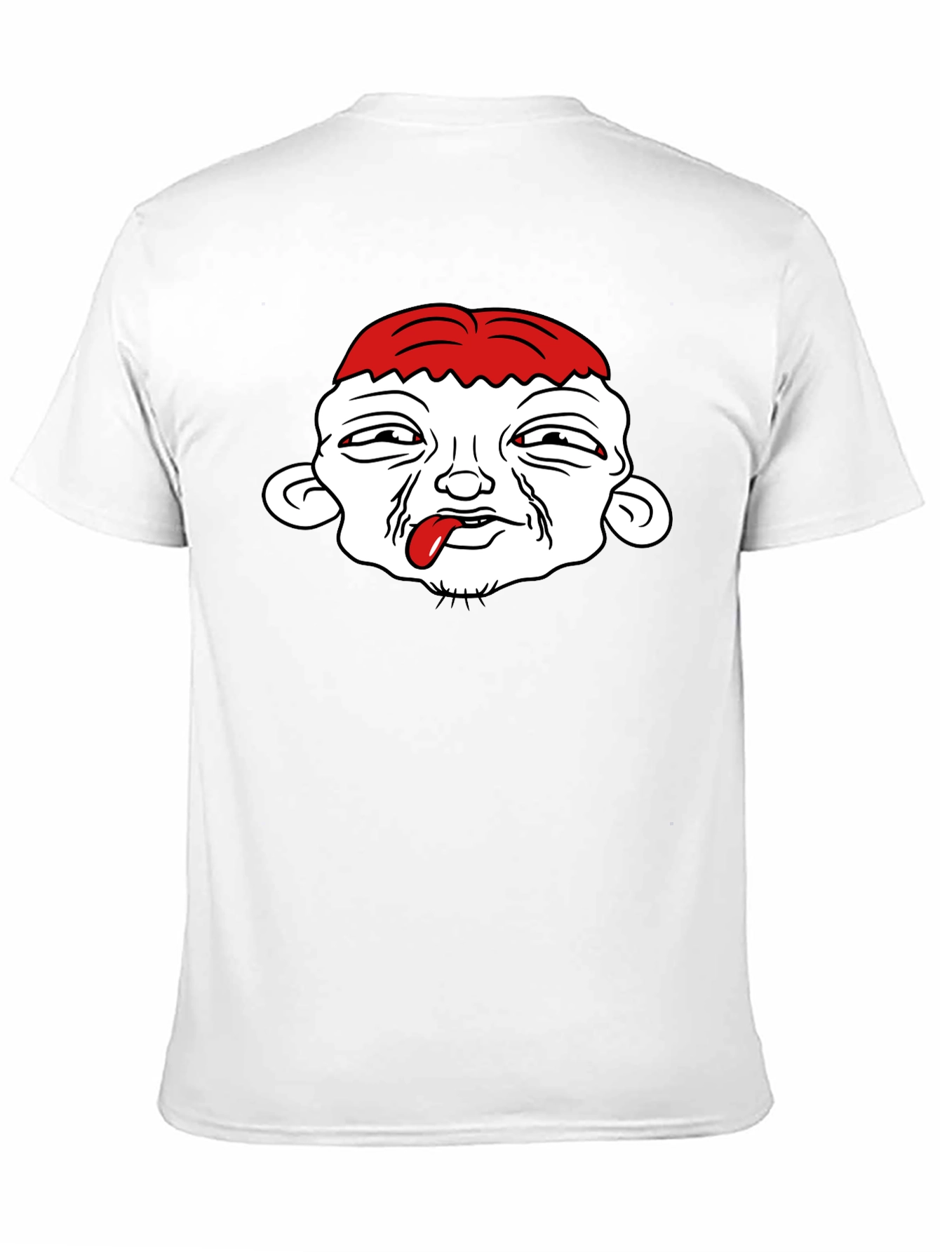 Funny Brain Cartoon Graphic T-Shirt