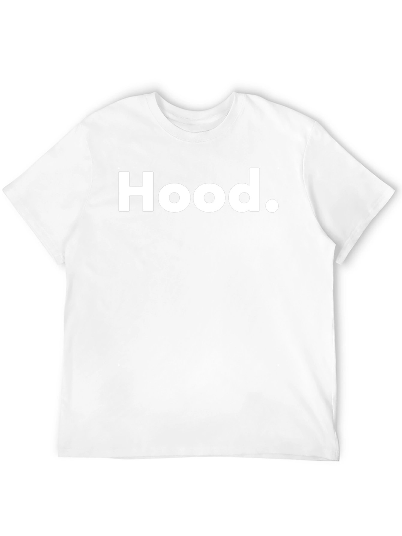 Hood T-Shirt - Classic Black Tee
