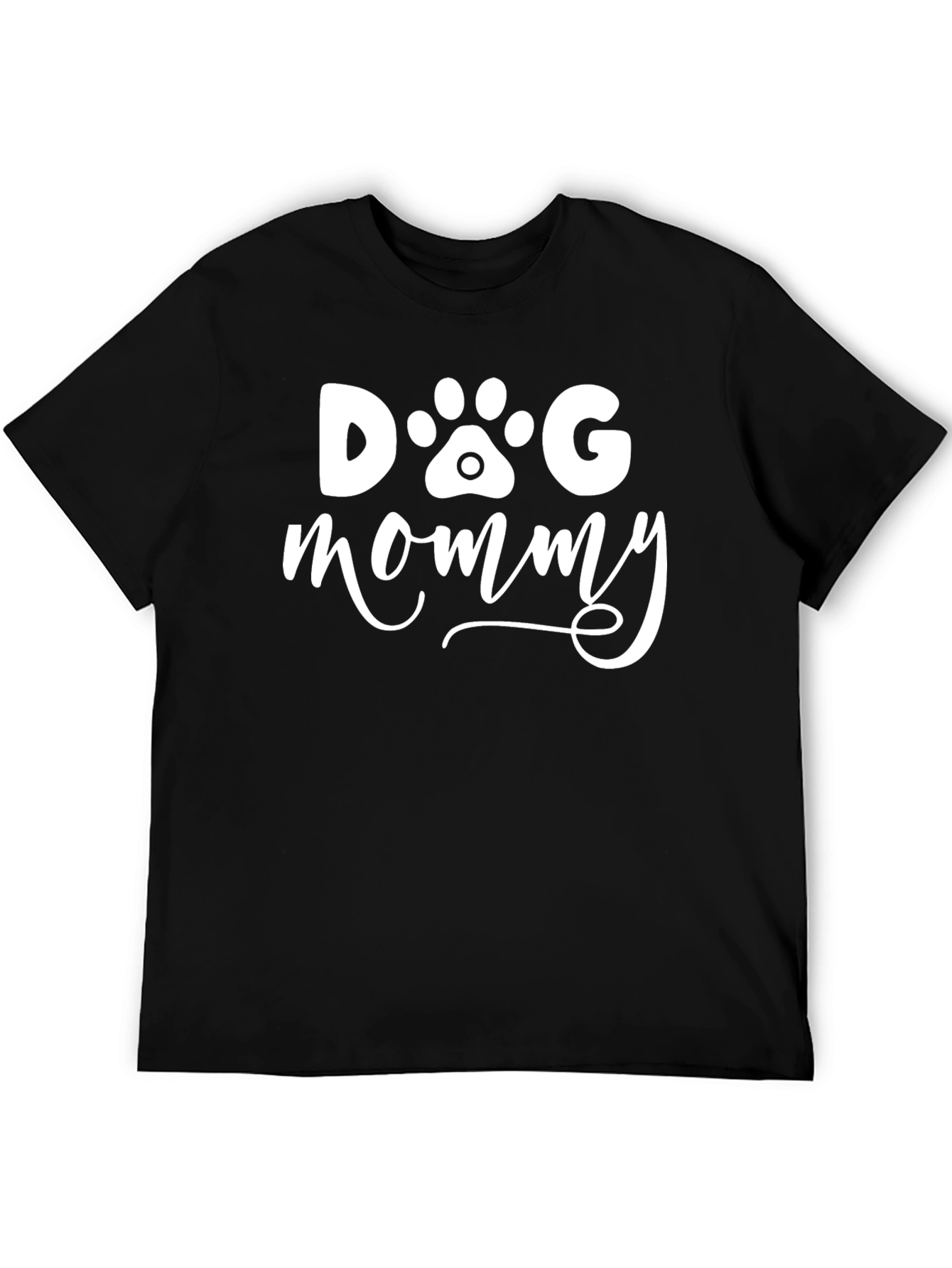 Dog Mommy Black T-Shirt