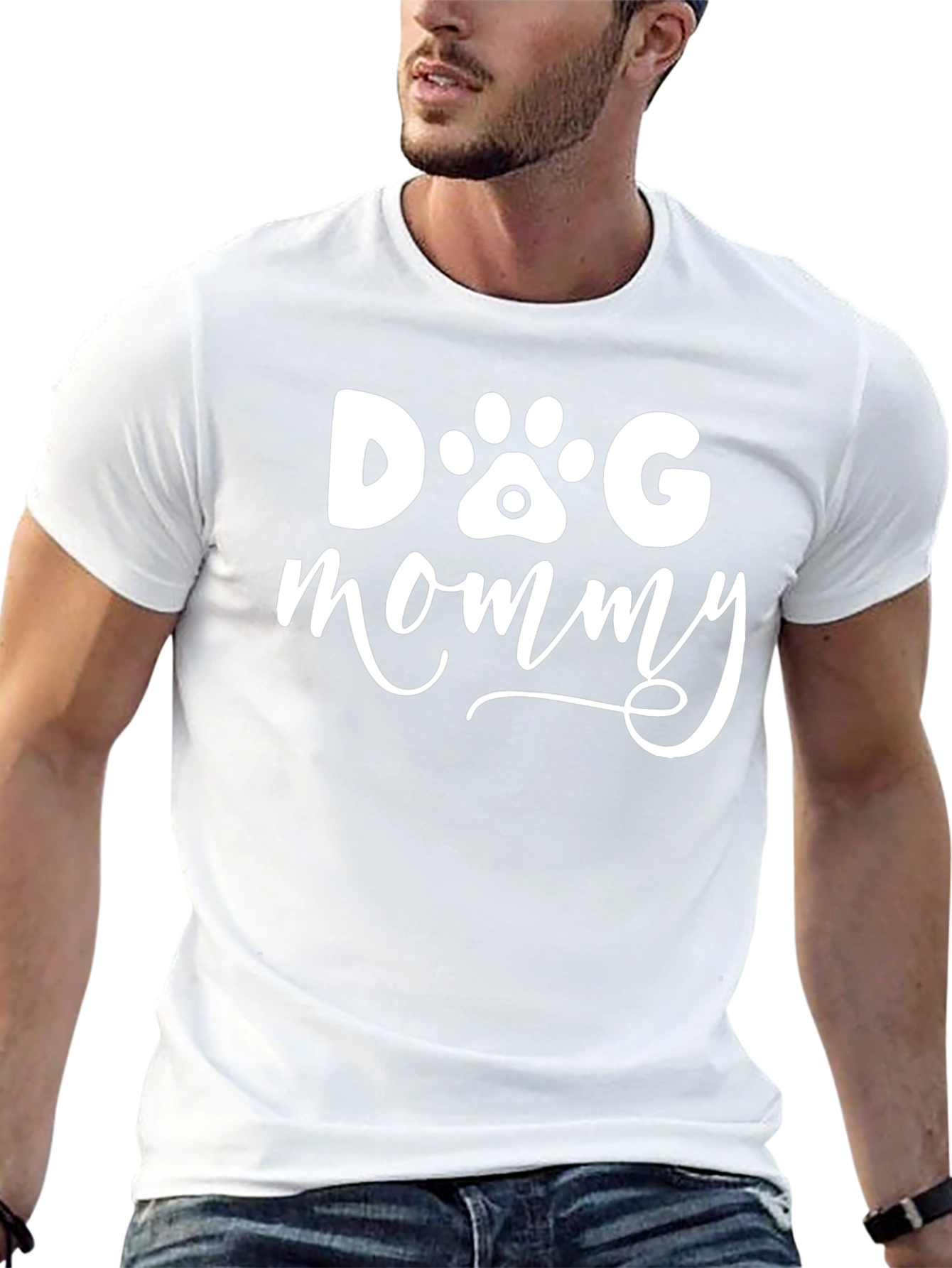Dog Mommy Black T-Shirt