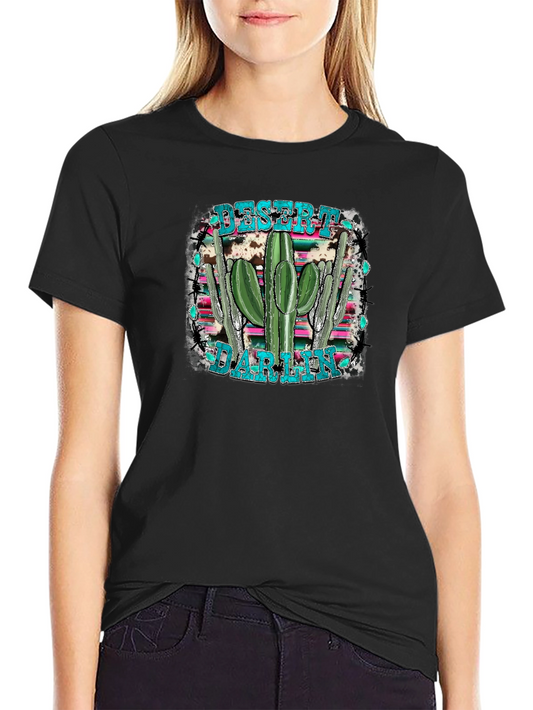 Desert Darlin Cactus Graphic Tee