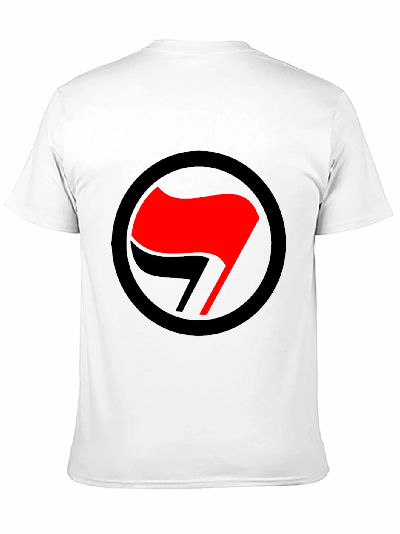 Antifascist Action Flag T-Shirt - Classic Design