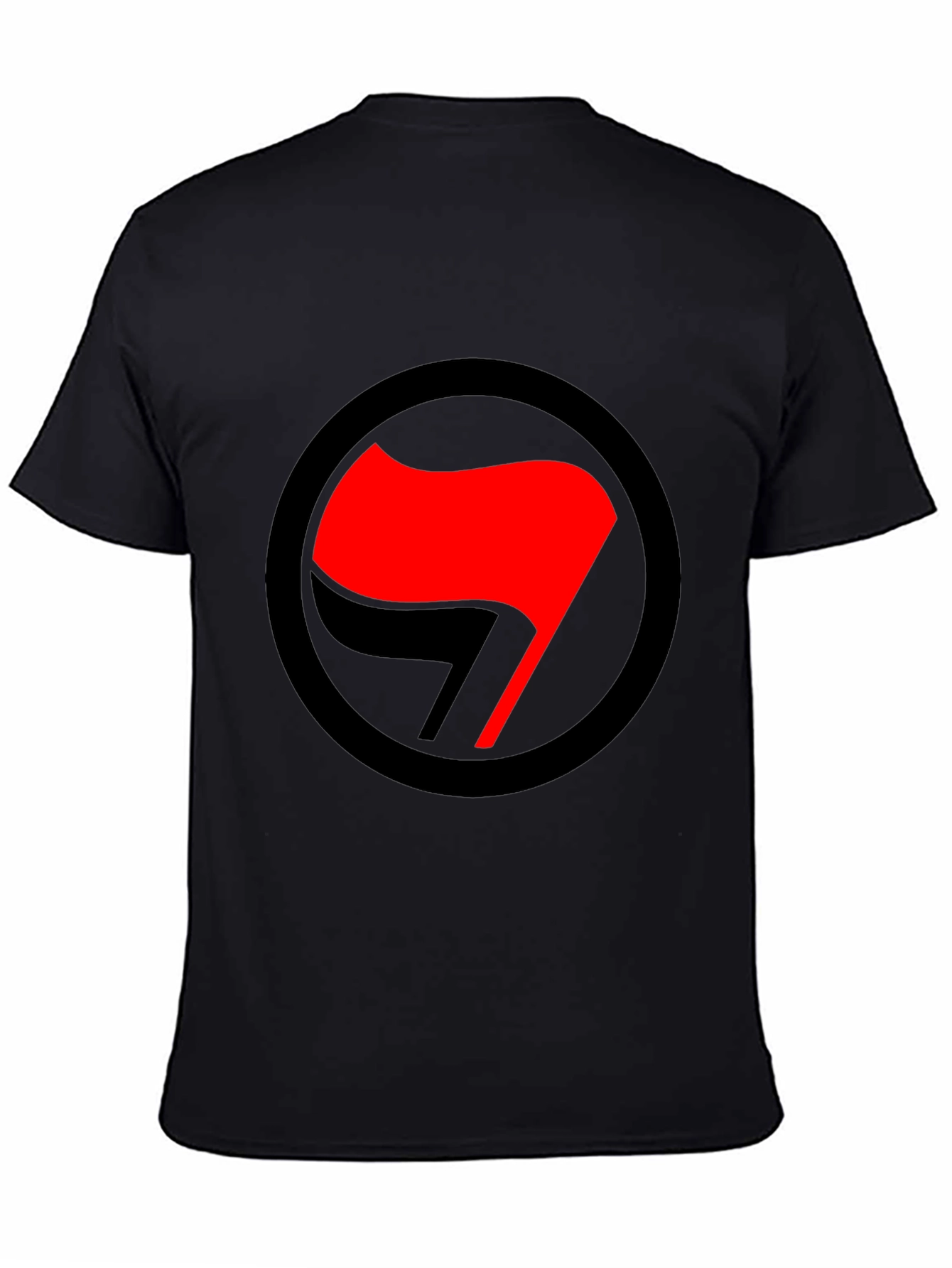 Antifascist Action Flag T-Shirt - Classic Design