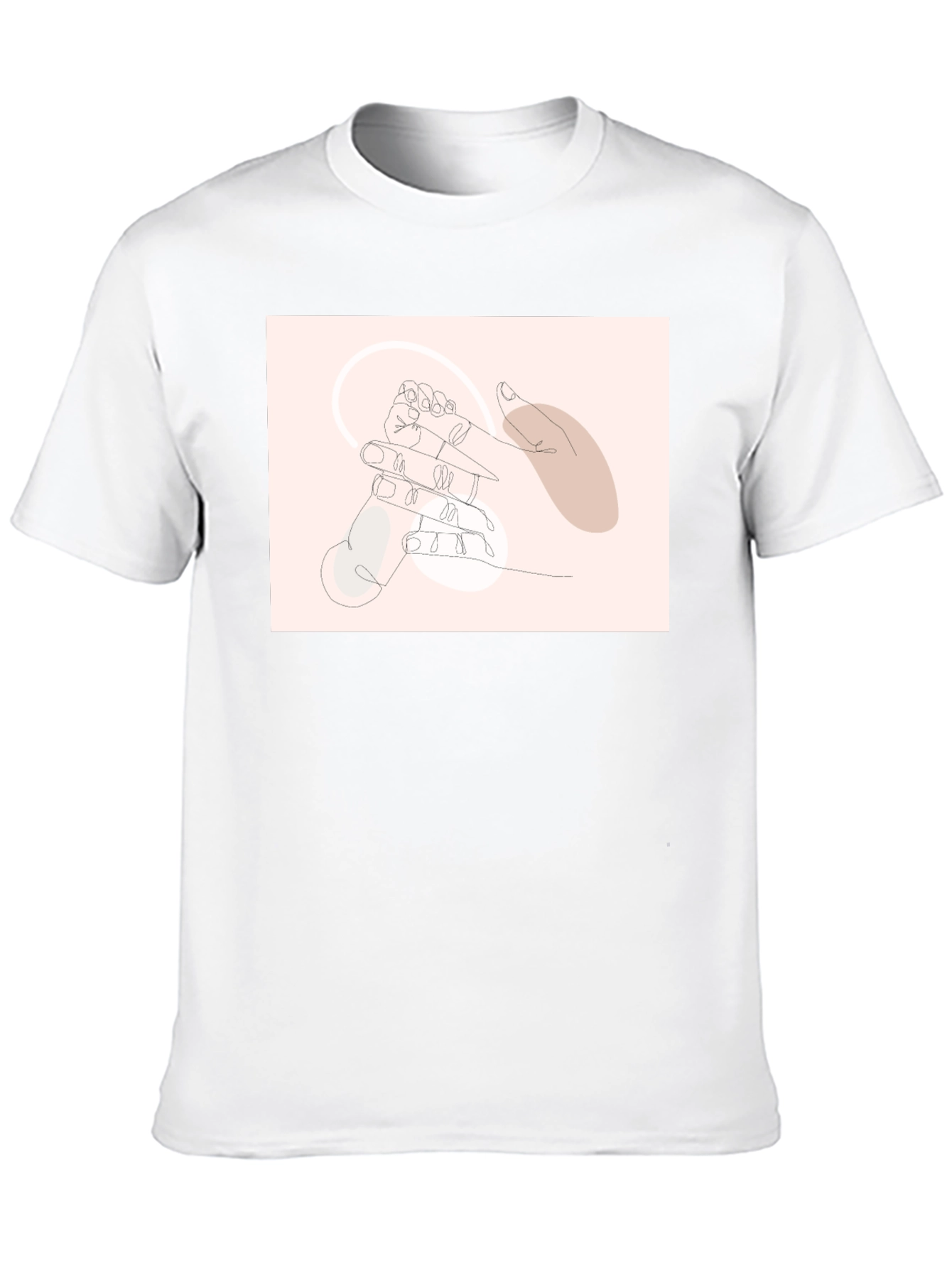 Minimalist Line Art Graphic Tee