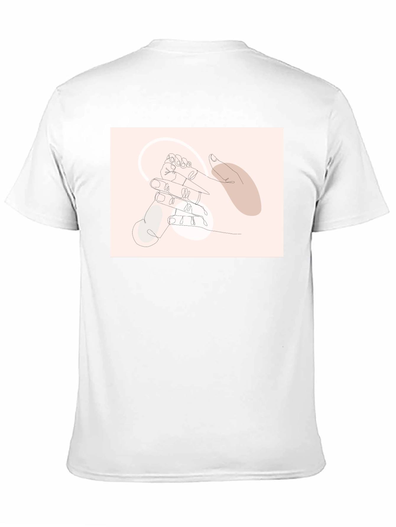 Minimalist Line Art Graphic Tee