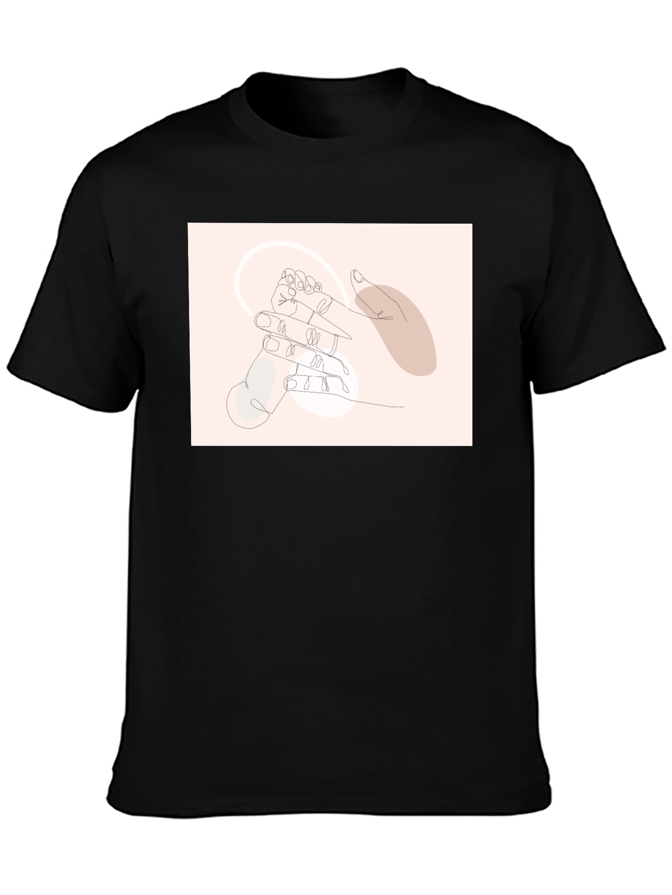 Minimalist Line Art Graphic Tee