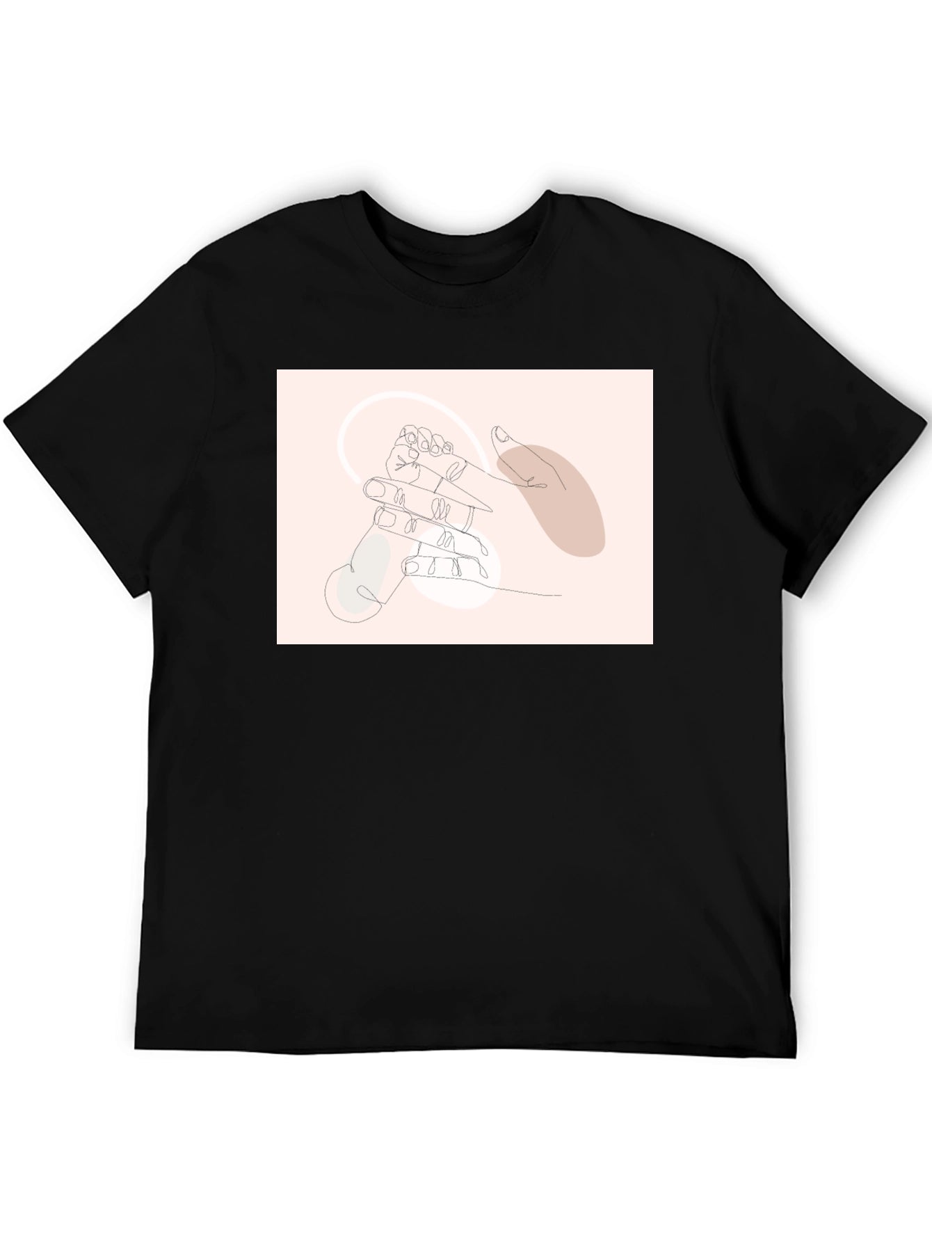 Minimalist Line Art Graphic Tee