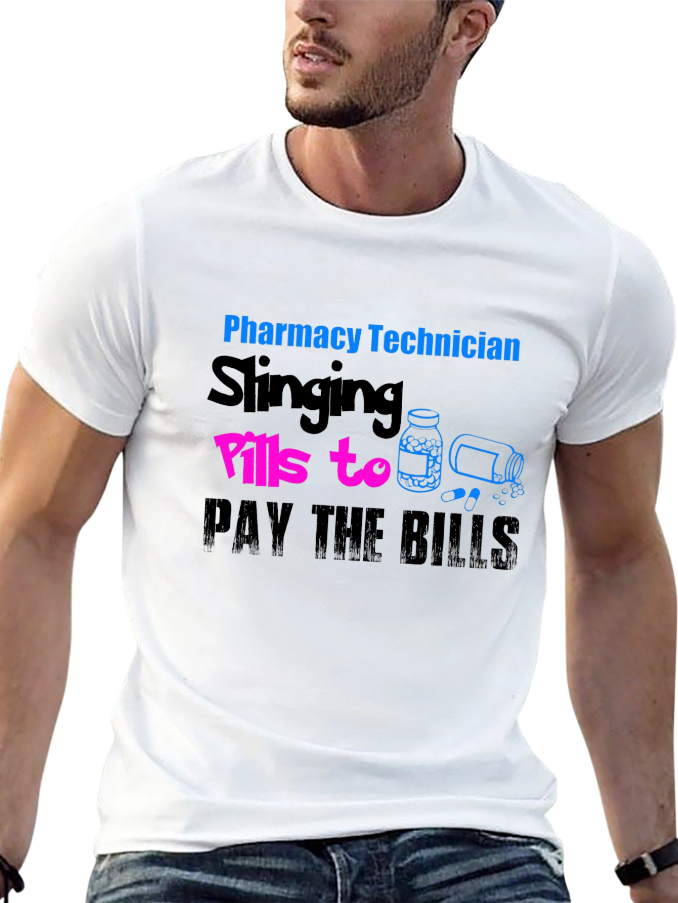 Pharmacy Technician Slings Pills T-Shirt