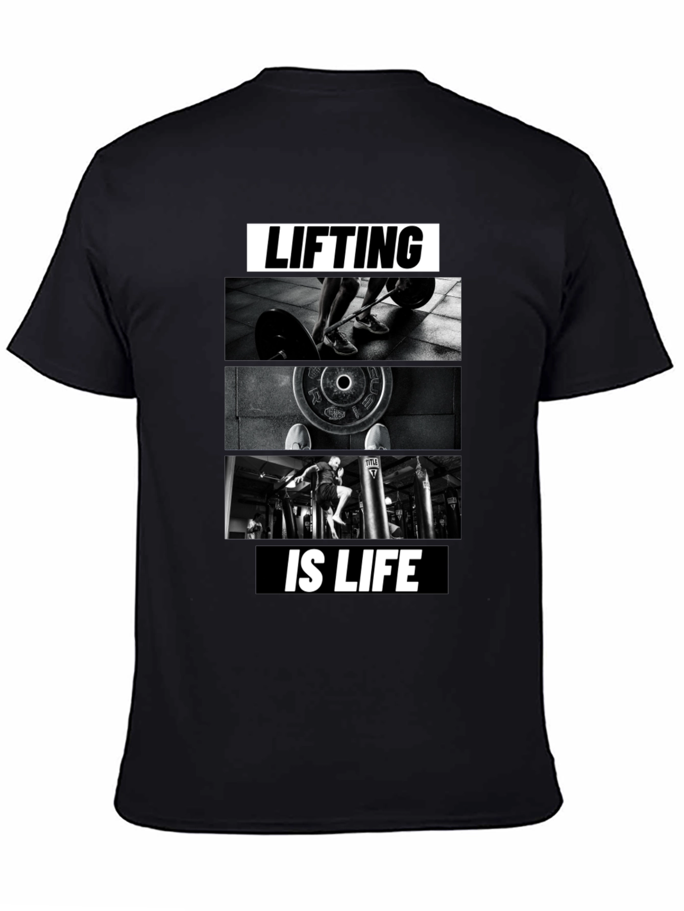 Lifting is Life Mens Graphic T-Shirt - Fitness Apparel