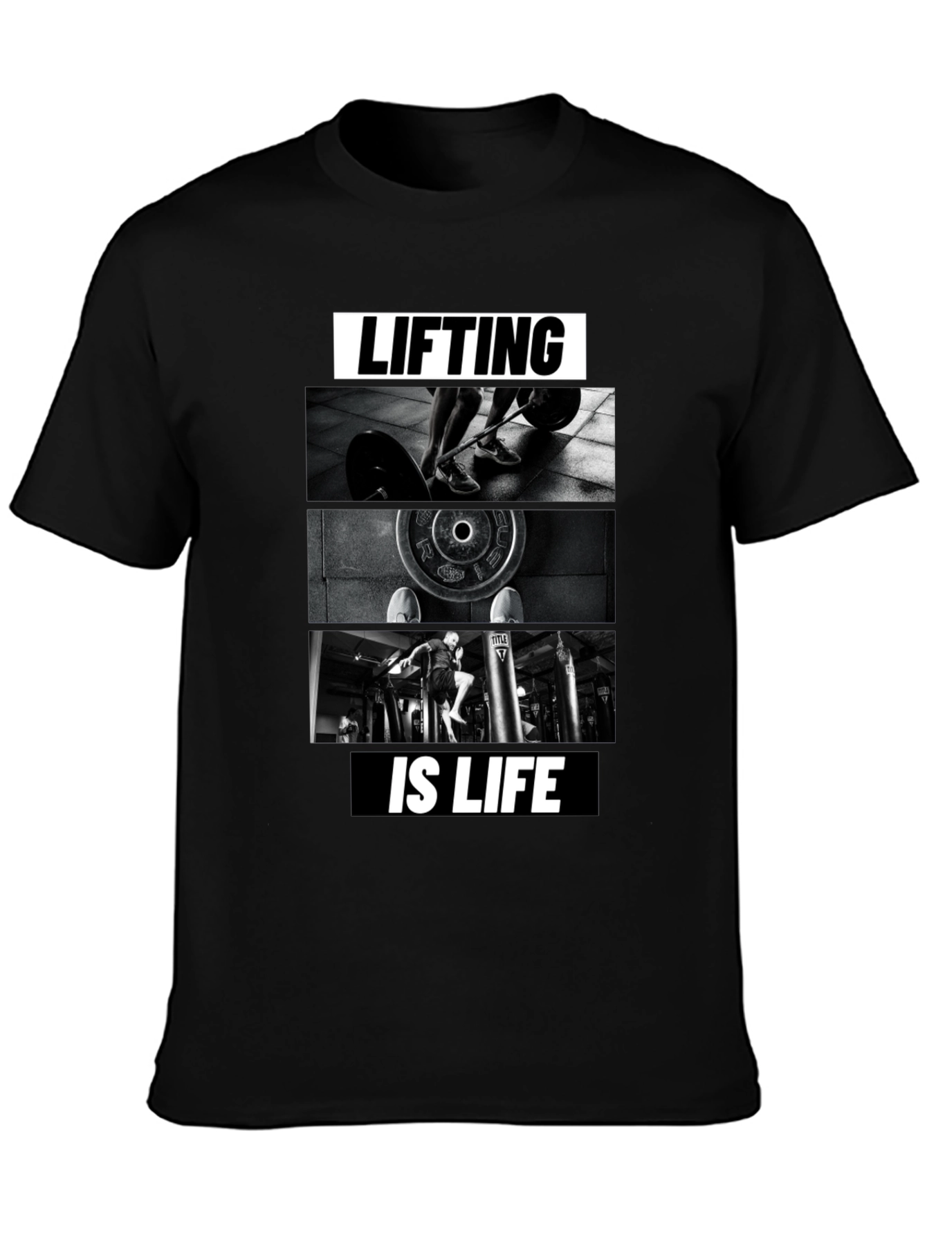 Lifting is Life Mens Graphic T-Shirt - Fitness Apparel