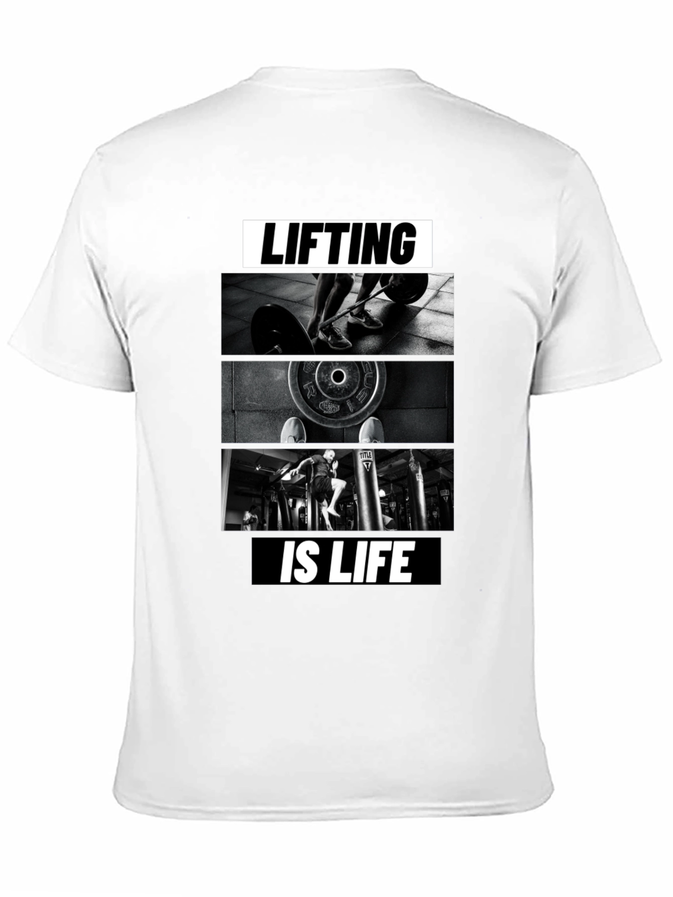 Lifting is Life Mens Graphic T-Shirt - Fitness Apparel