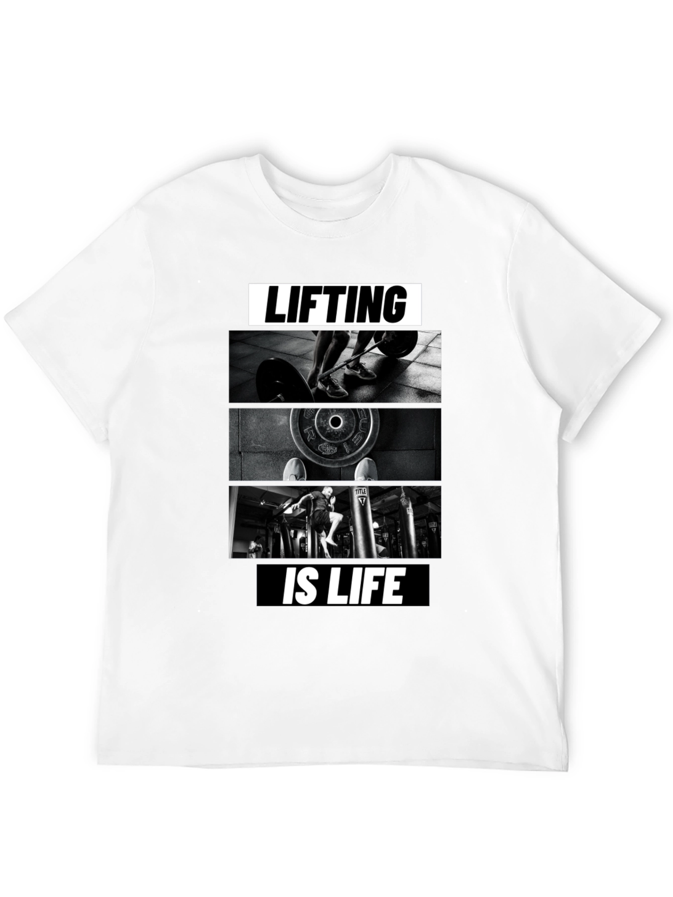 Lifting is Life Mens Graphic T-Shirt - Fitness Apparel