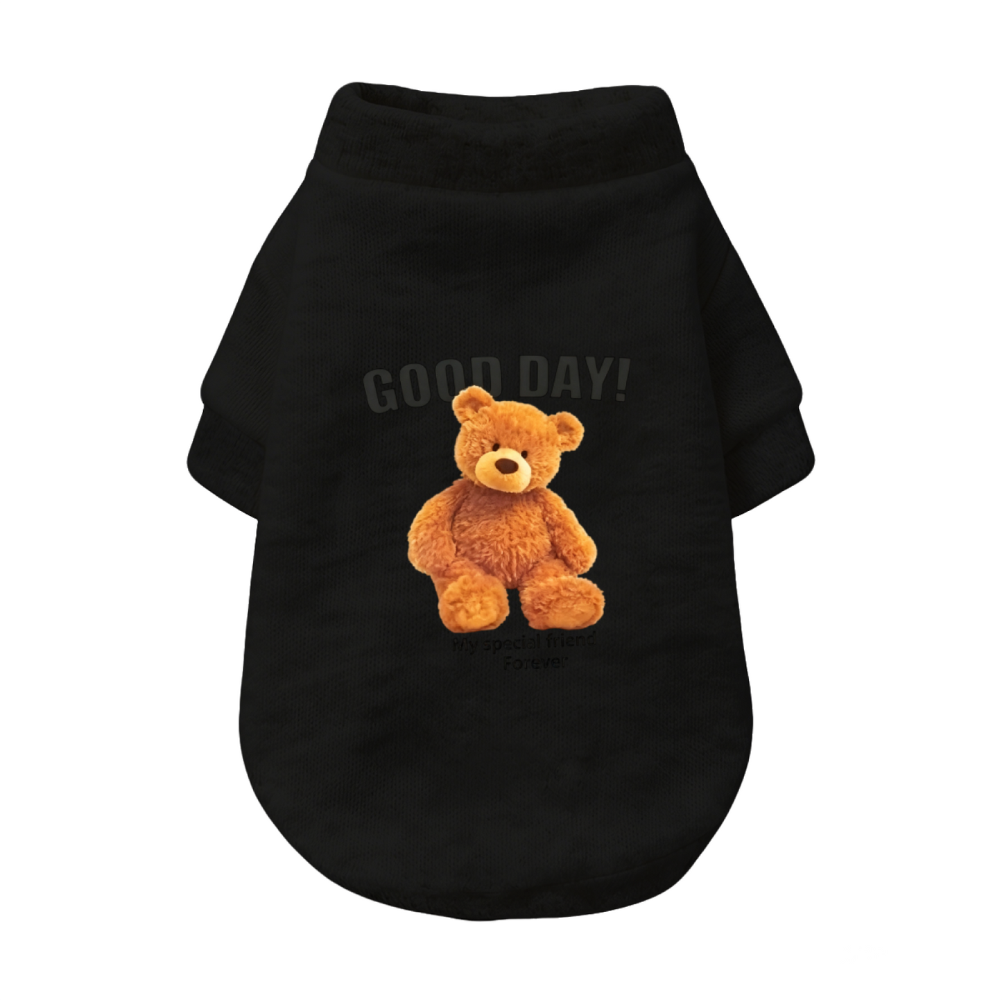 Good Day Teddy Bear Best Friend Pet Sweater