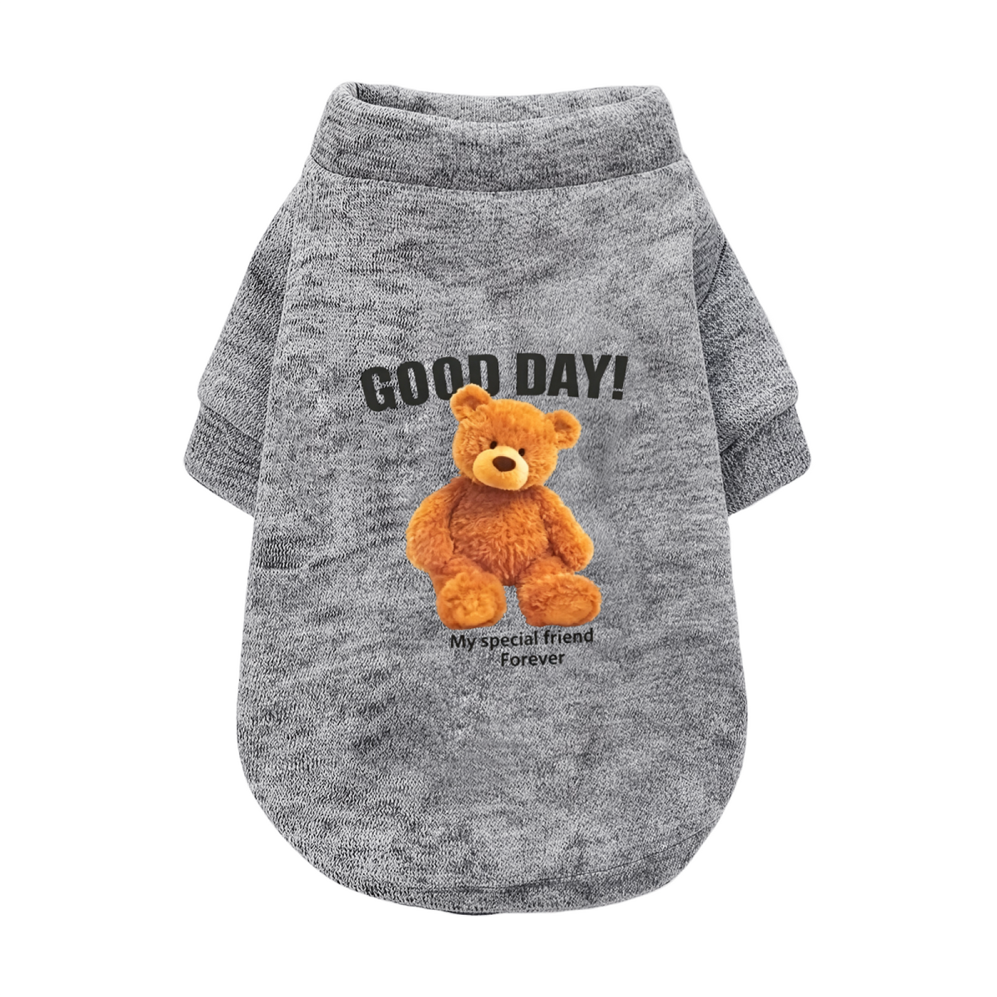 Good Day Teddy Bear Best Friend Pet Sweater