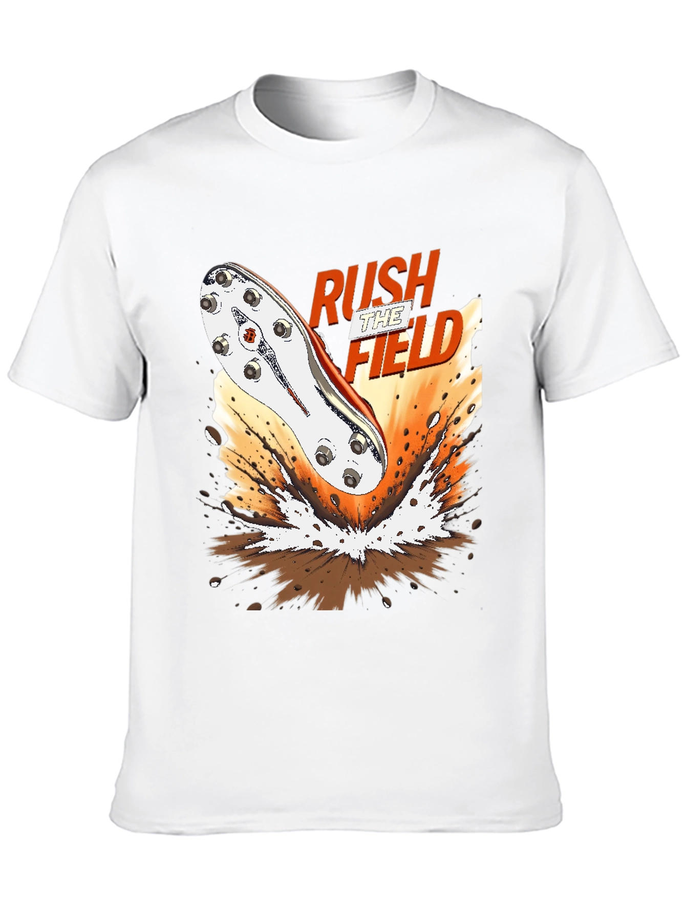 Rush the Field Graphic Tee - Soccer Cleat T-Shirt