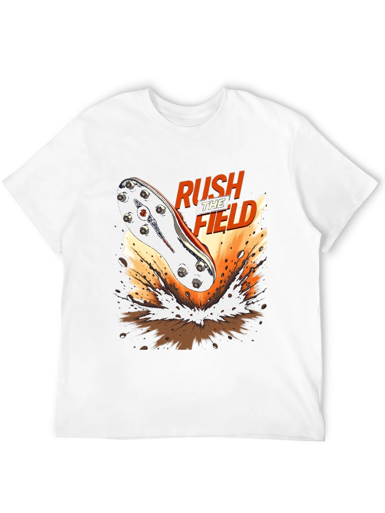 Rush the Field Graphic Tee - Soccer Cleat T-Shirt
