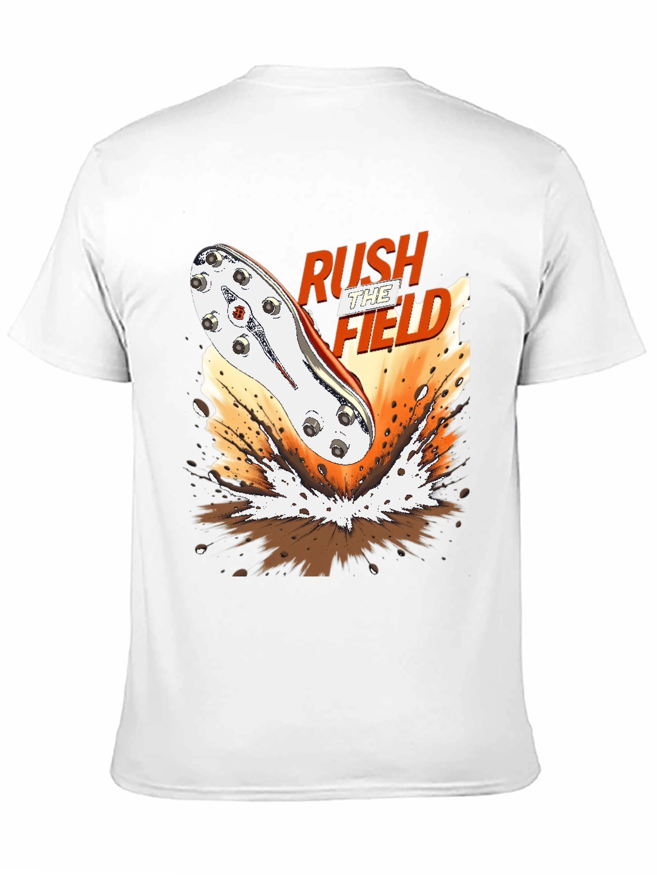 Rush the Field Graphic Tee - Soccer Cleat T-Shirt