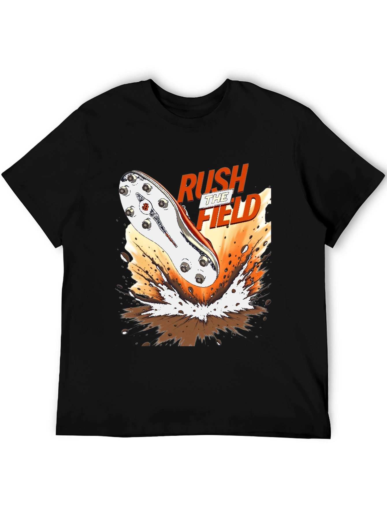 Rush the Field Graphic Tee - Soccer Cleat T-Shirt