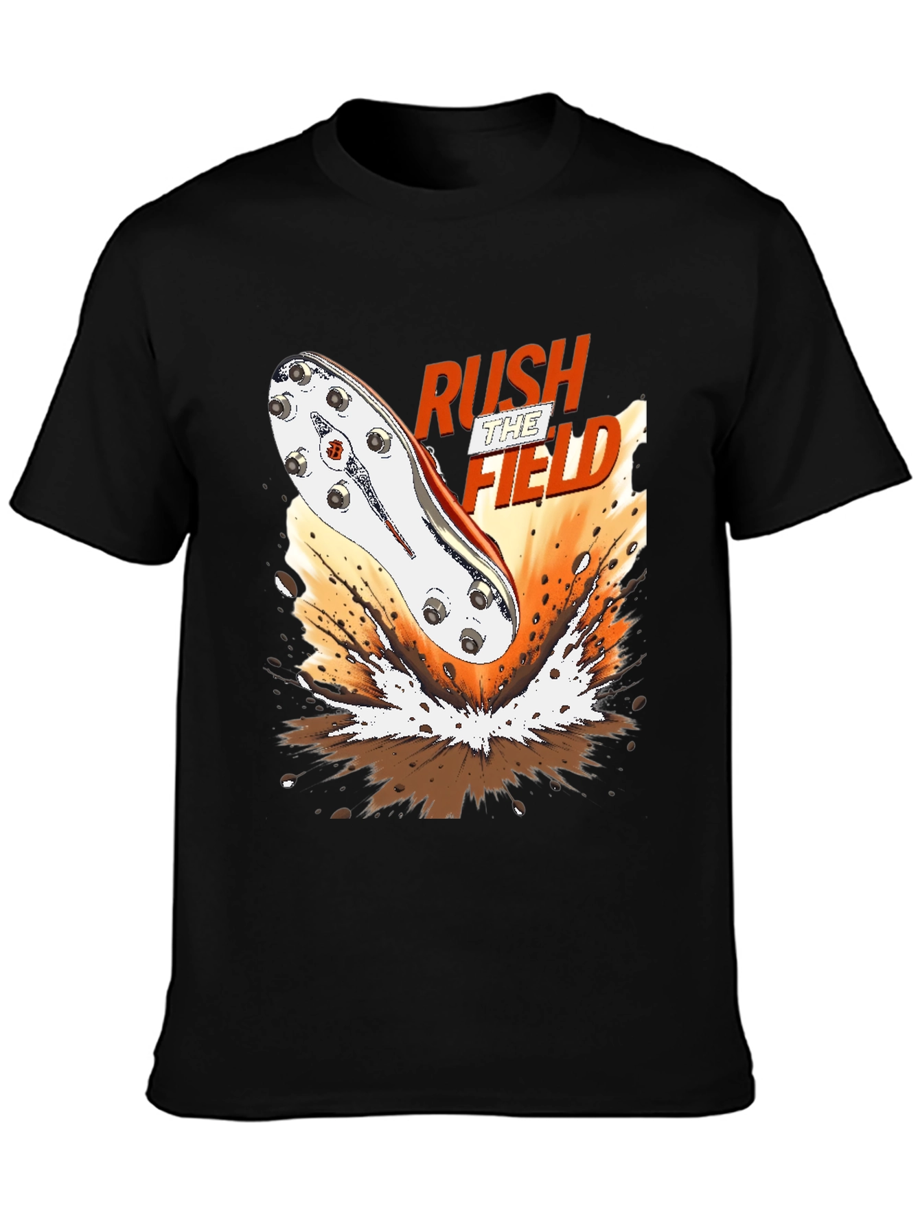 Rush the Field Graphic Tee - Soccer Cleat T-Shirt