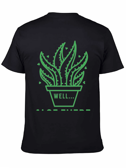 Aloe There Pun Graphic T-Shirt - Funny Plant Lover Tee