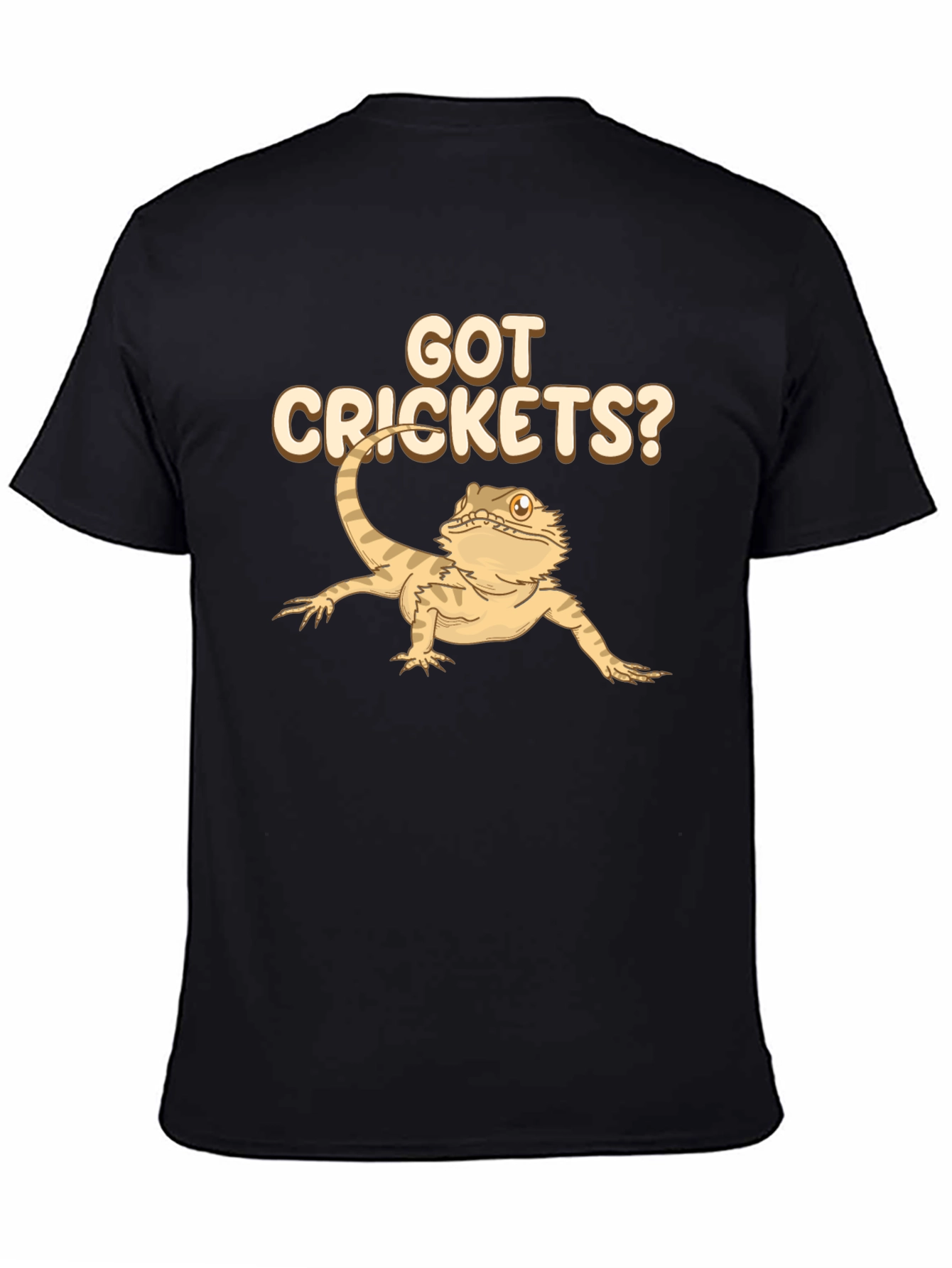 Got Crickets? Bearded Dragon Graphic Tee