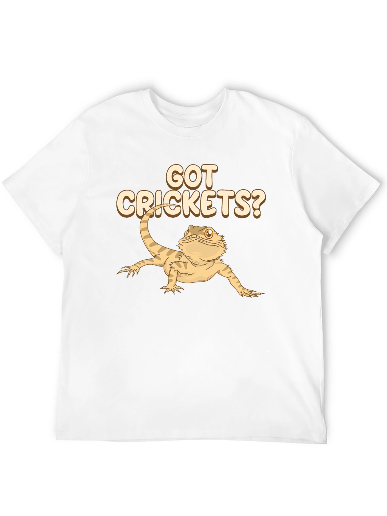 Got Crickets? Bearded Dragon Graphic Tee