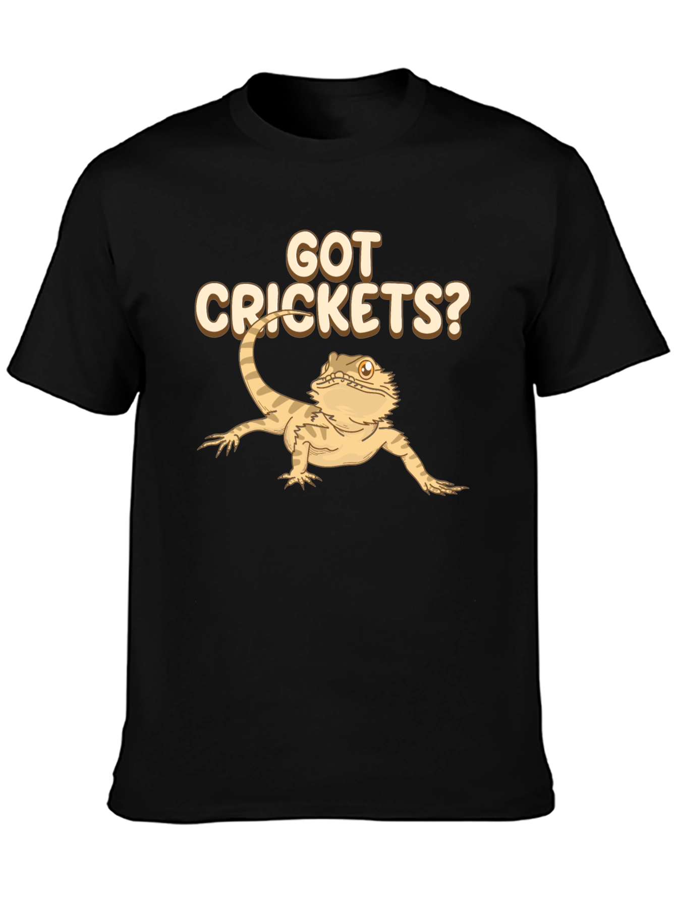 Got Crickets? Bearded Dragon Graphic Tee