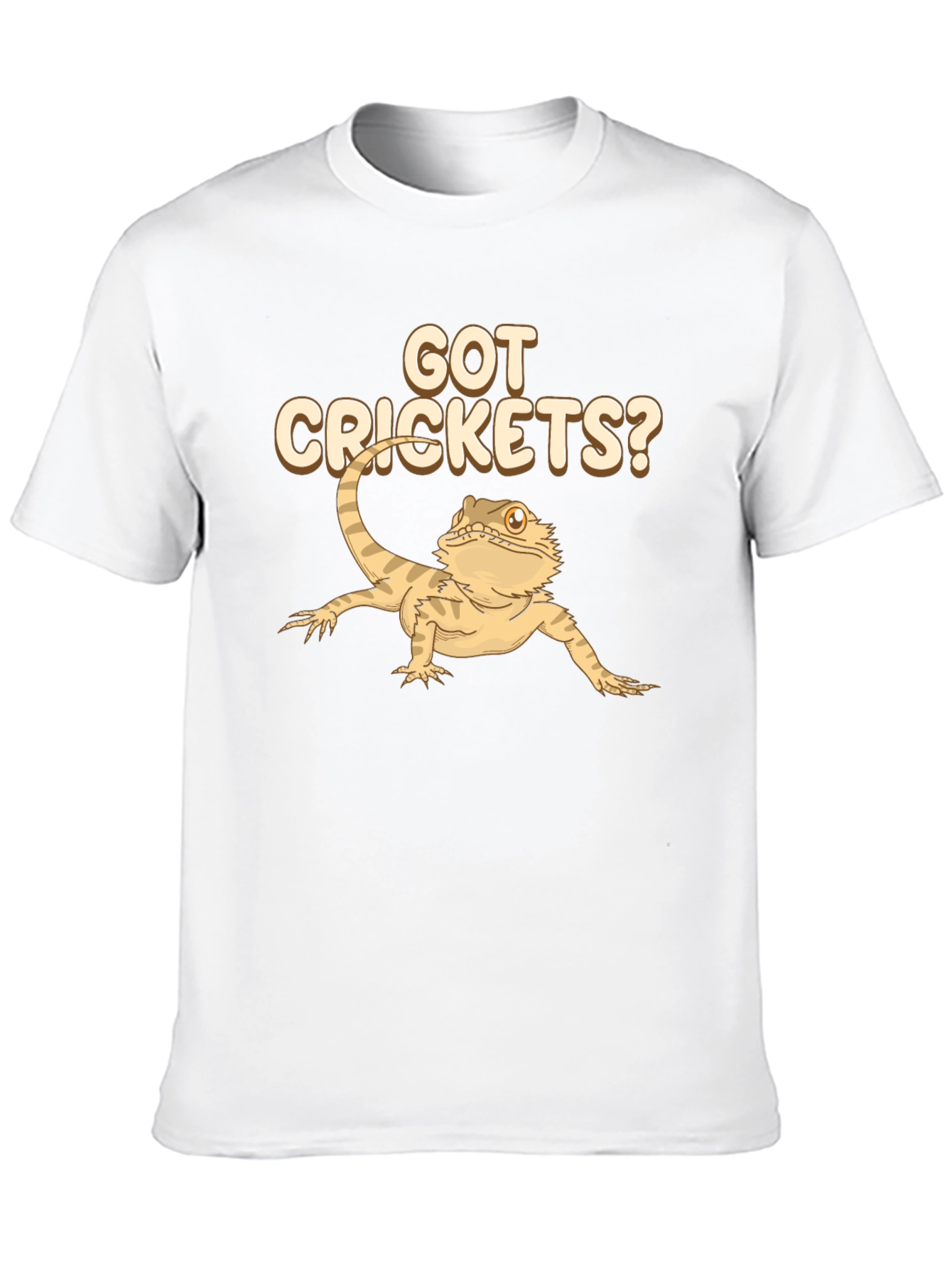 Got Crickets? Bearded Dragon Graphic Tee