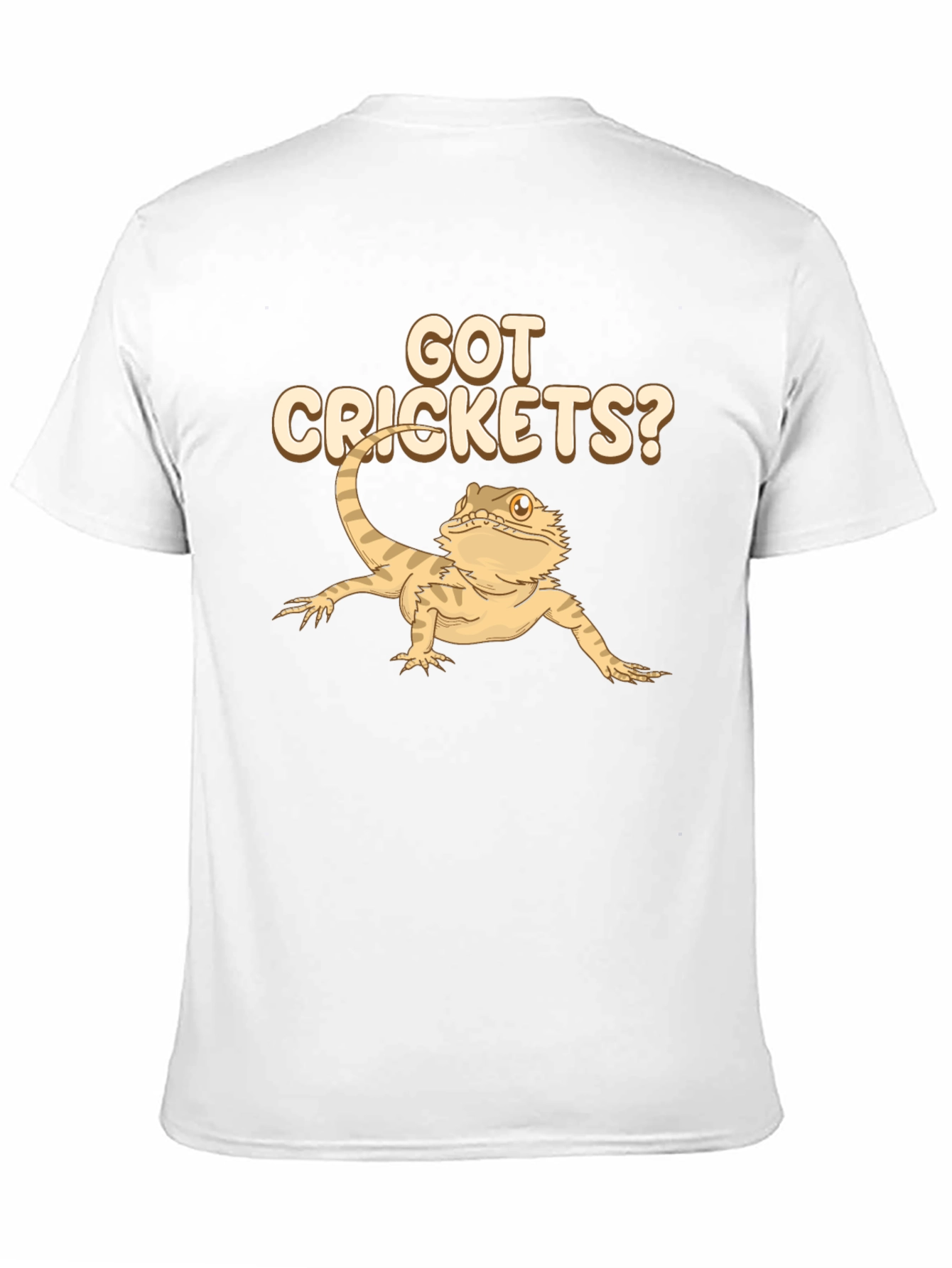Got Crickets? Bearded Dragon Graphic Tee