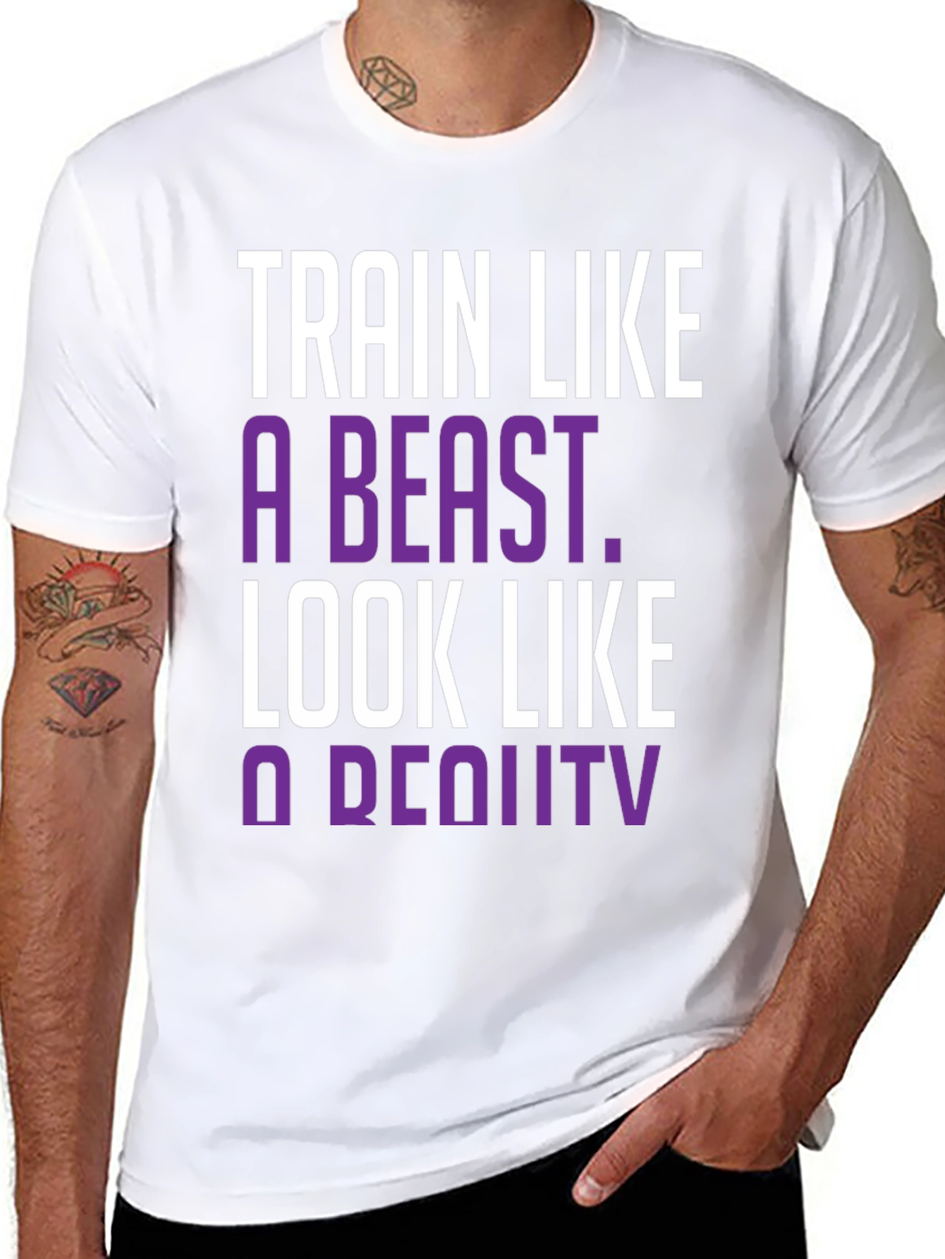 Train Like A Beast Graphic Tee