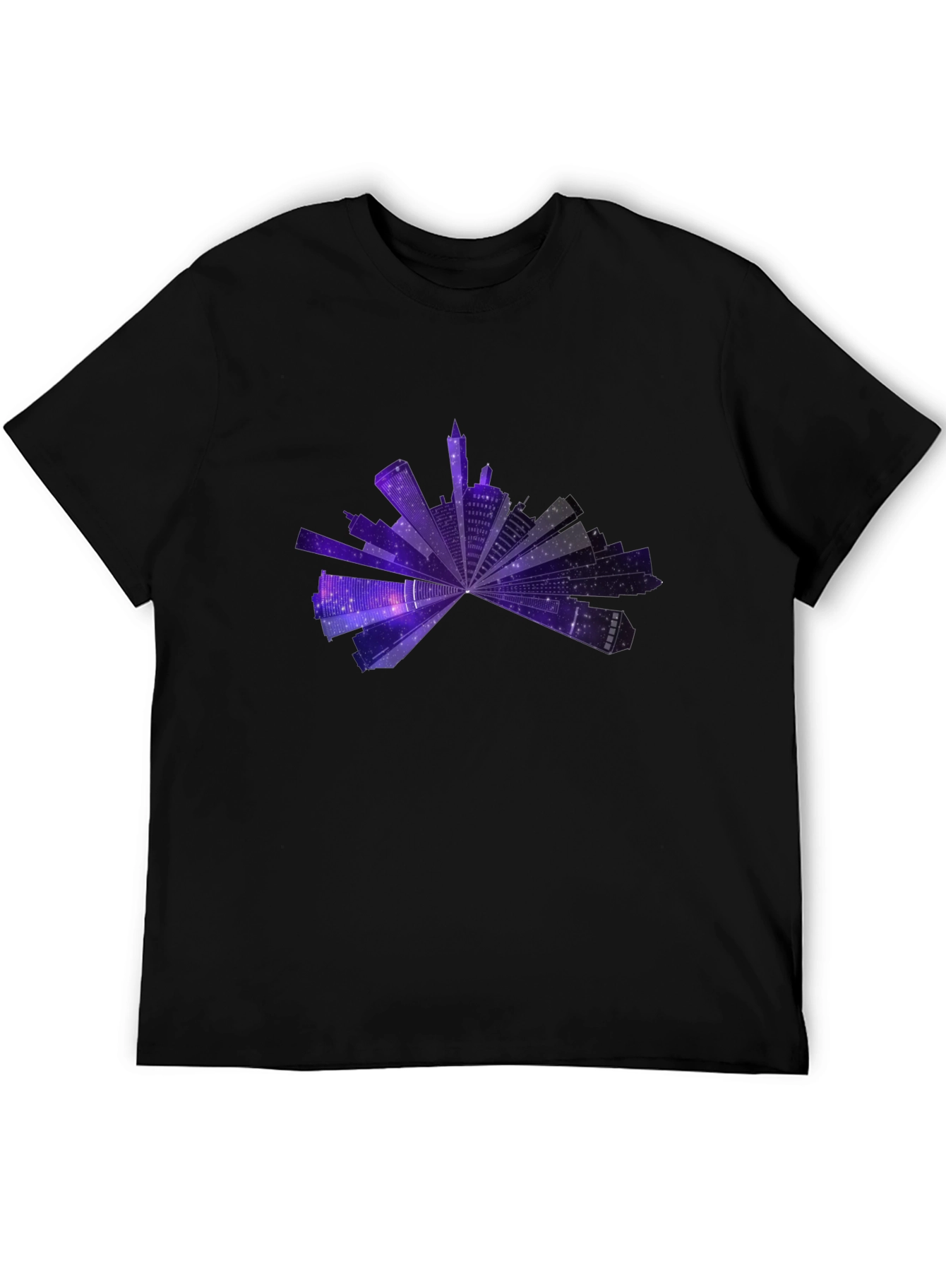 Cityscape Galaxy T-Shirt
