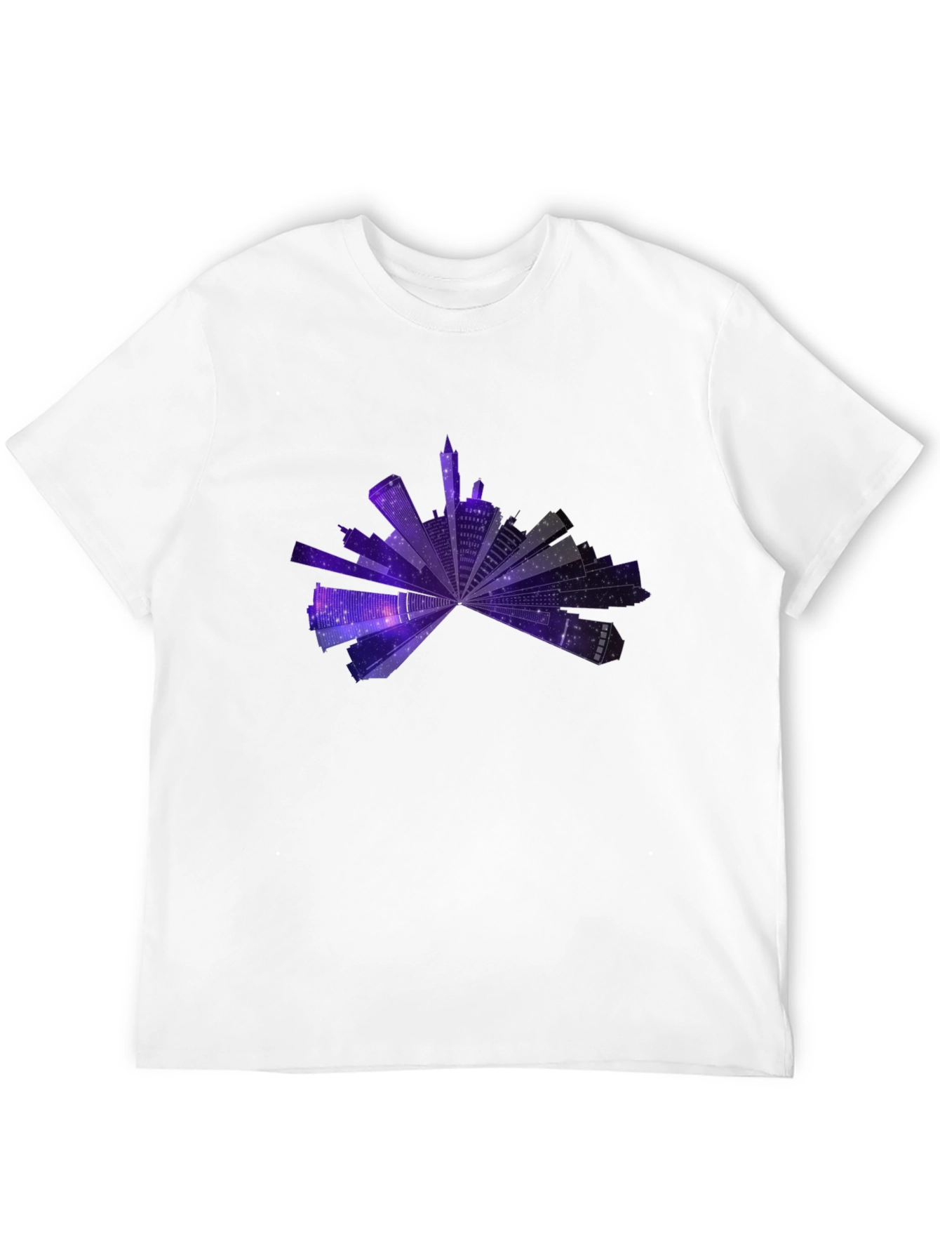 Cityscape Galaxy T-Shirt