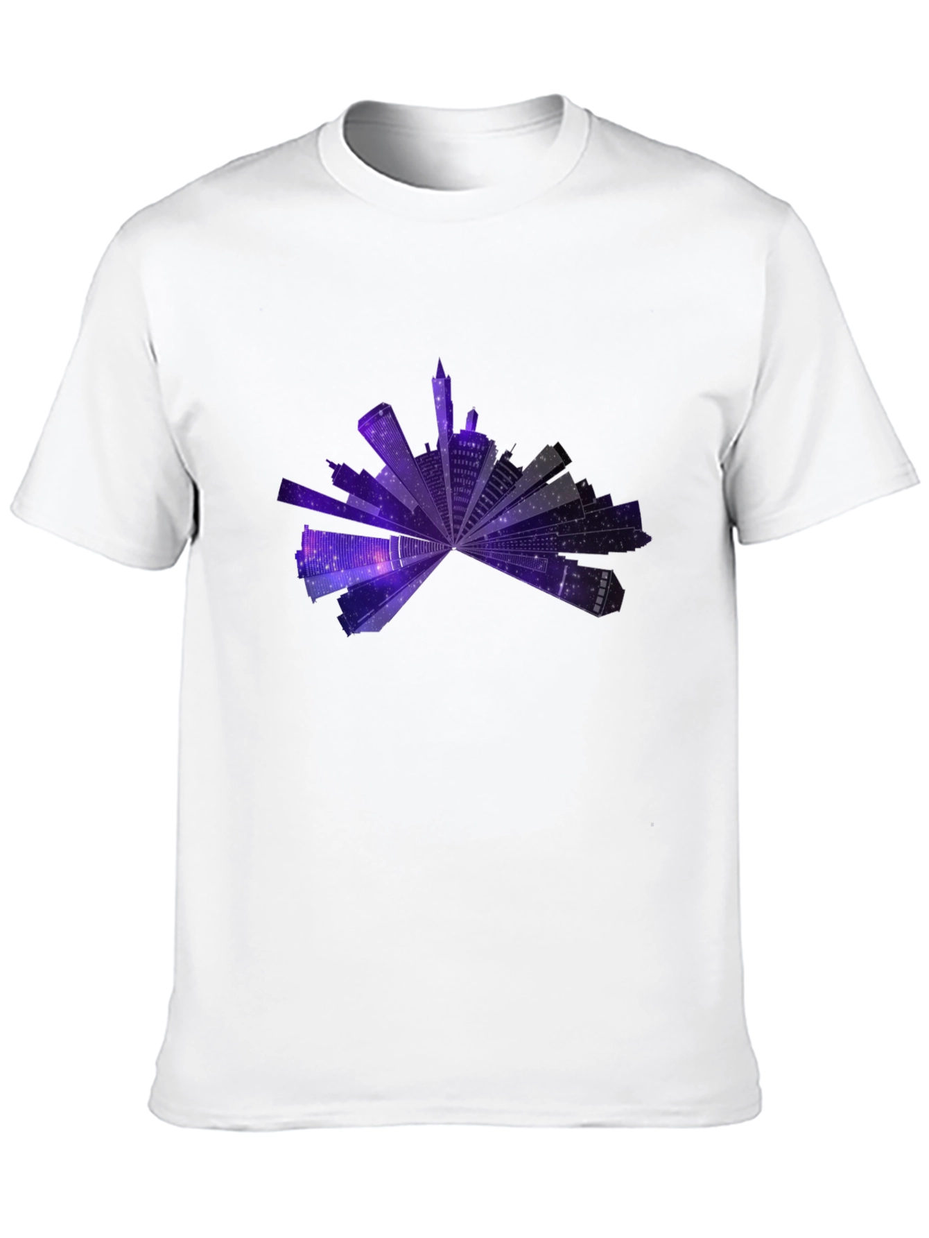 Cityscape Galaxy T-Shirt