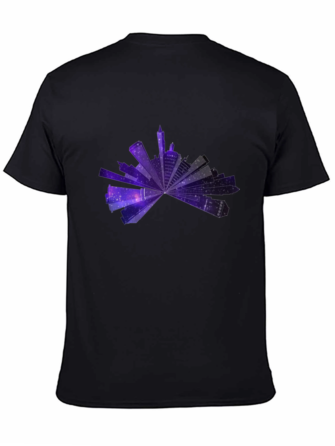 Cityscape Galaxy T-Shirt